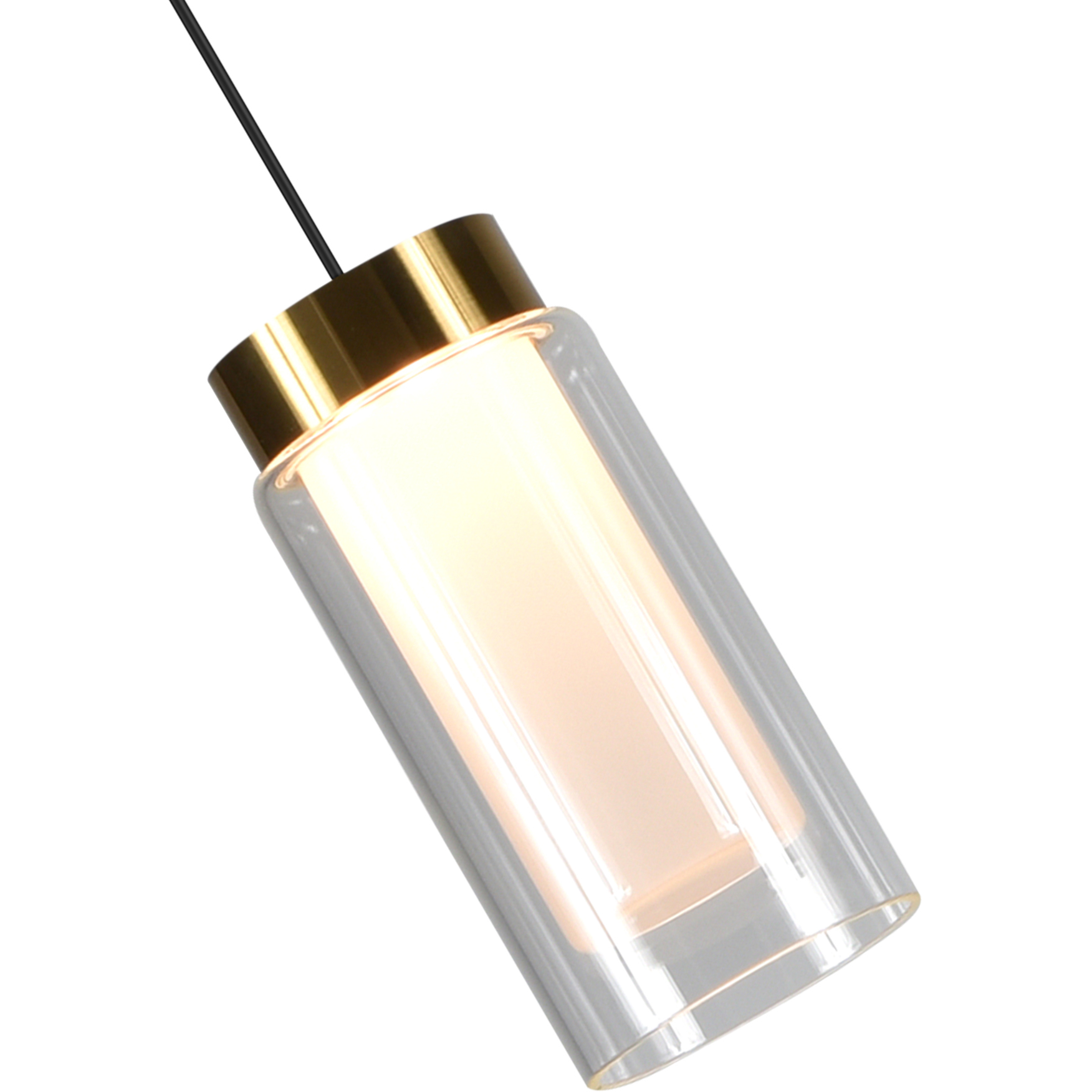 Artisan Collection/GENOA Series 5 inch Black Pendant Ceiling Light