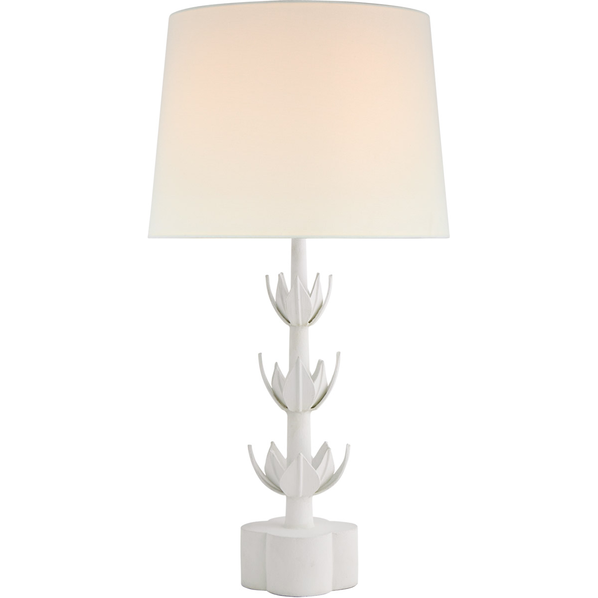 Julie Neill Alberto 32.25 inch 100 watt Plaster White Table Lamp Portable Light, Large