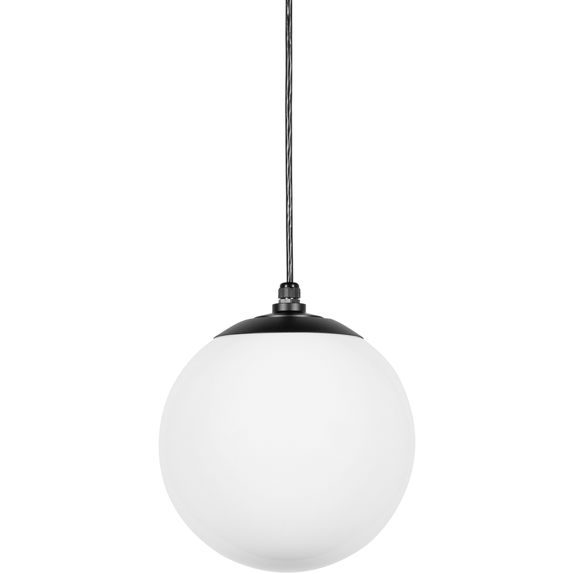 Rlm Structure 1 Light 12 inch Matte Black Pendant Ceiling Light, RLM Essentials