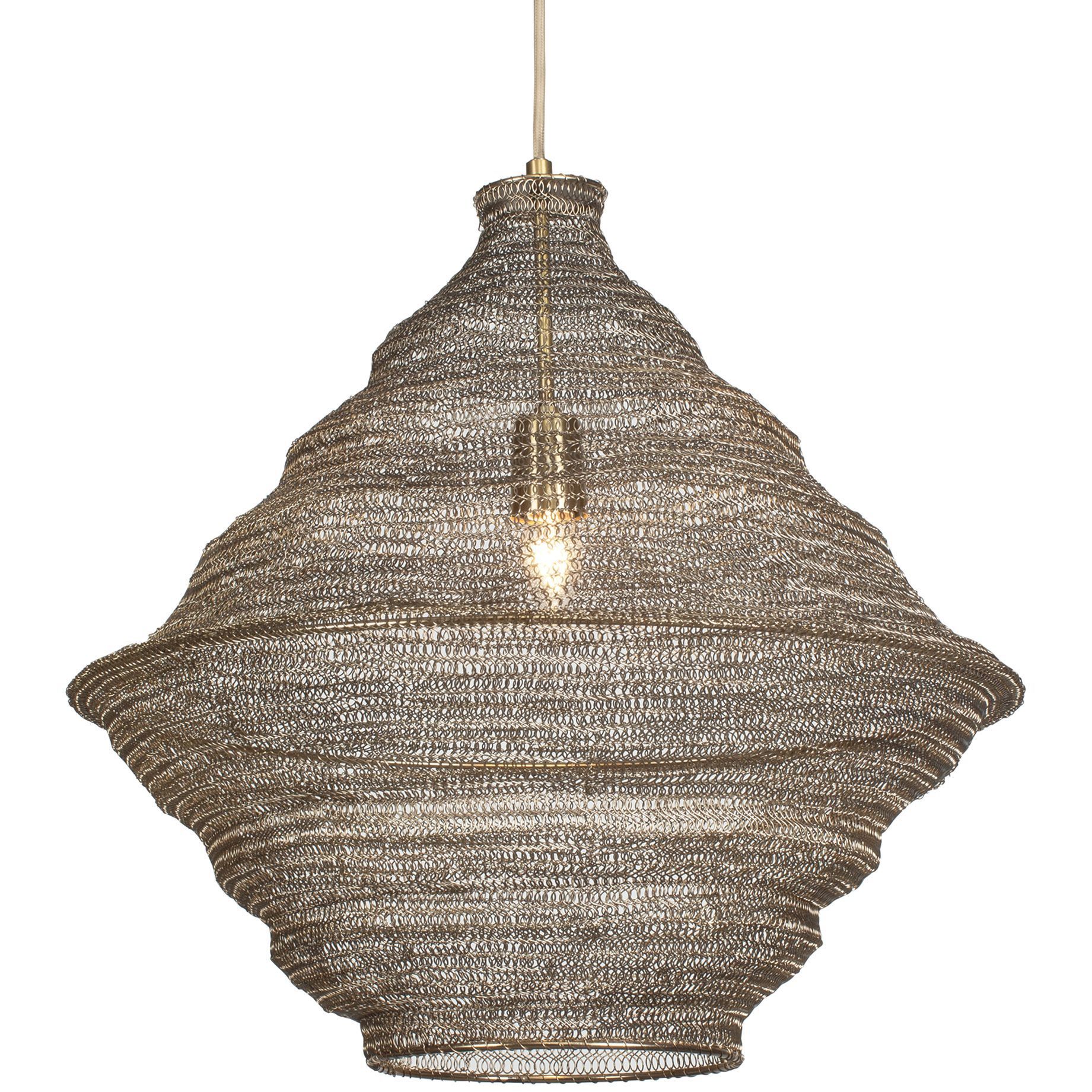 Sigh 1 Light 20 inch Antique Brass Pendant Ceiling Light