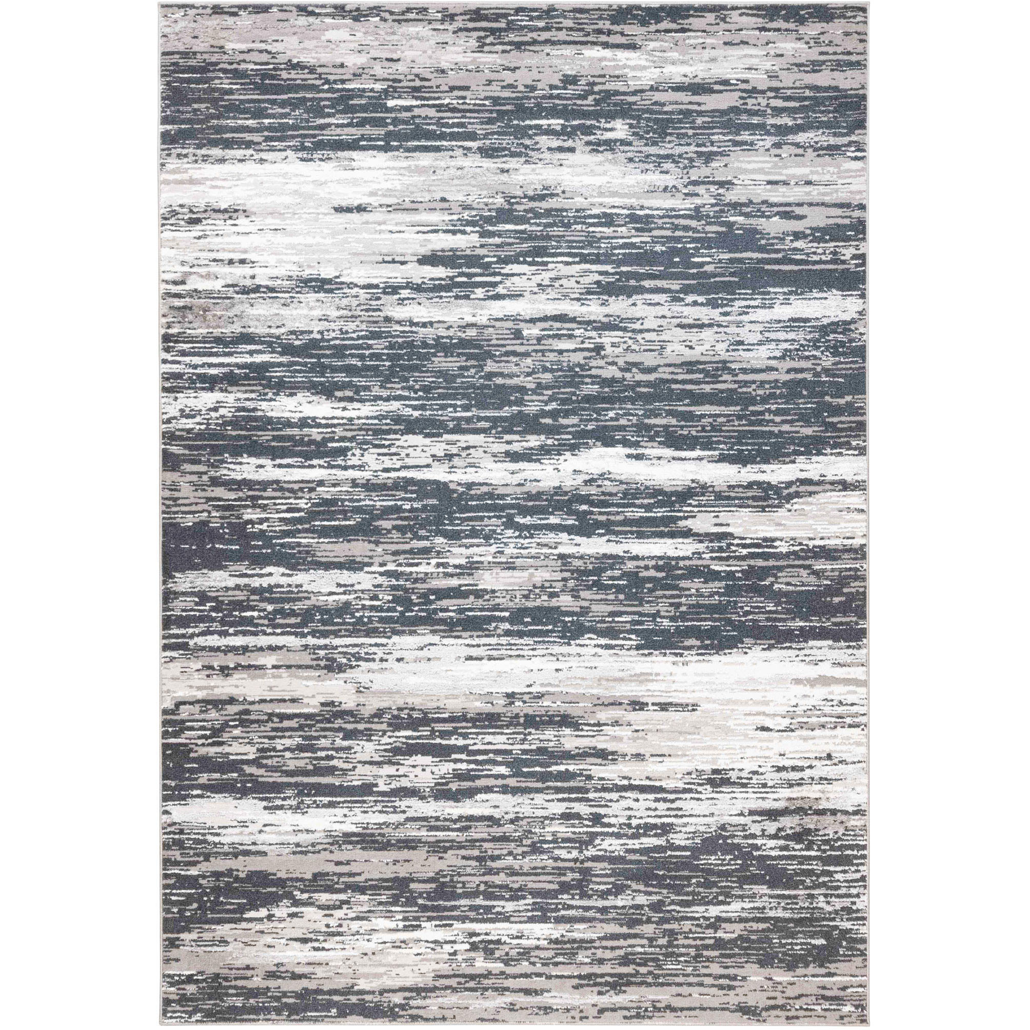 Jasmine 36 X 24 inch Black/Grey Rug in 2 x 3