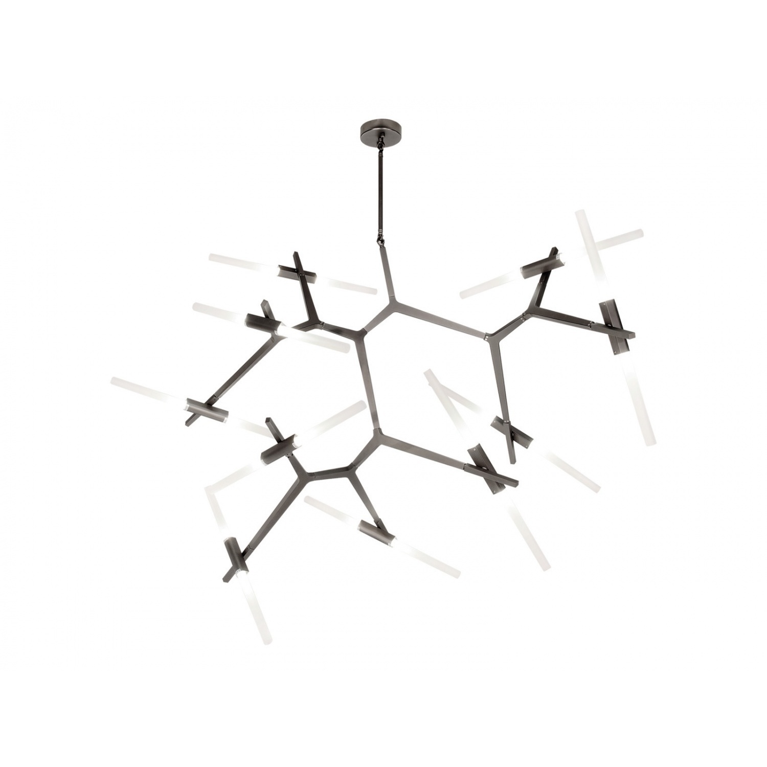 San Vicente Blvd. LED 43 inch Dark Bronze Chandelier Ceiling Light