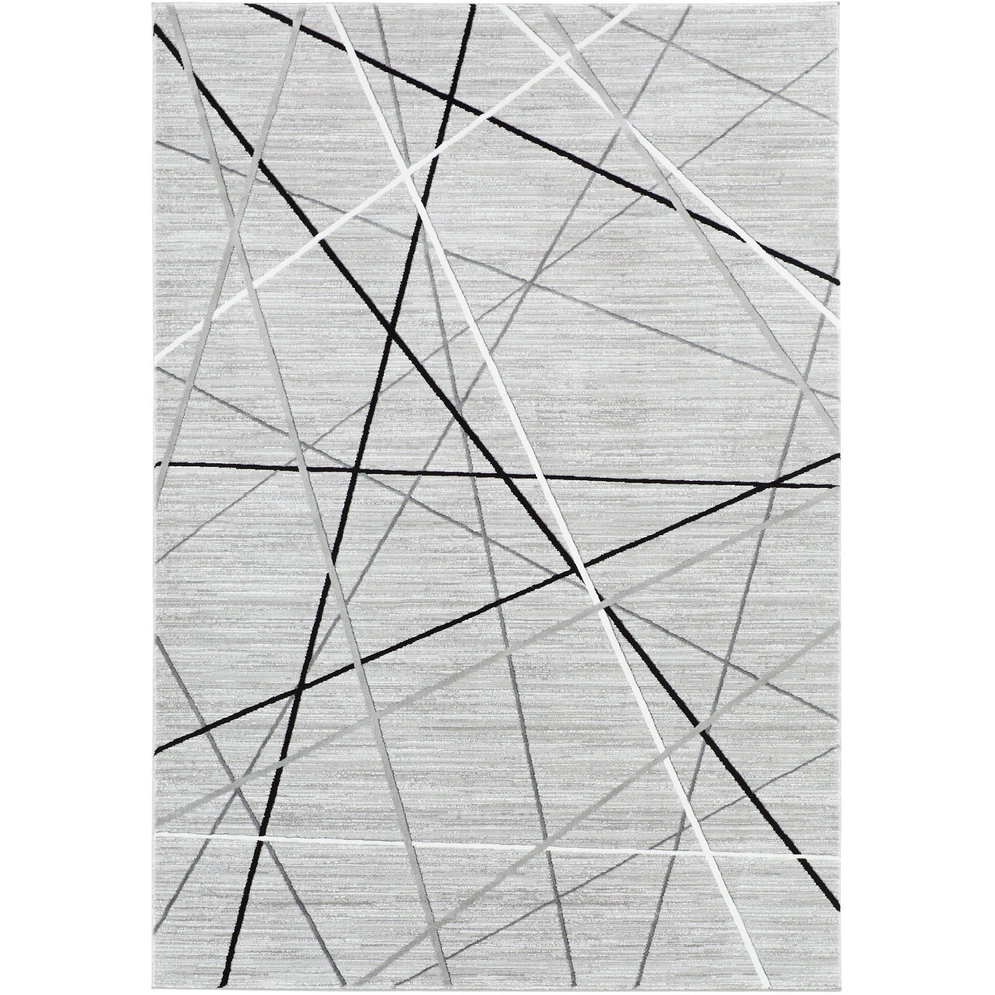 Sesia 114 X 79 inch Light Grey Rug in 6 x 9