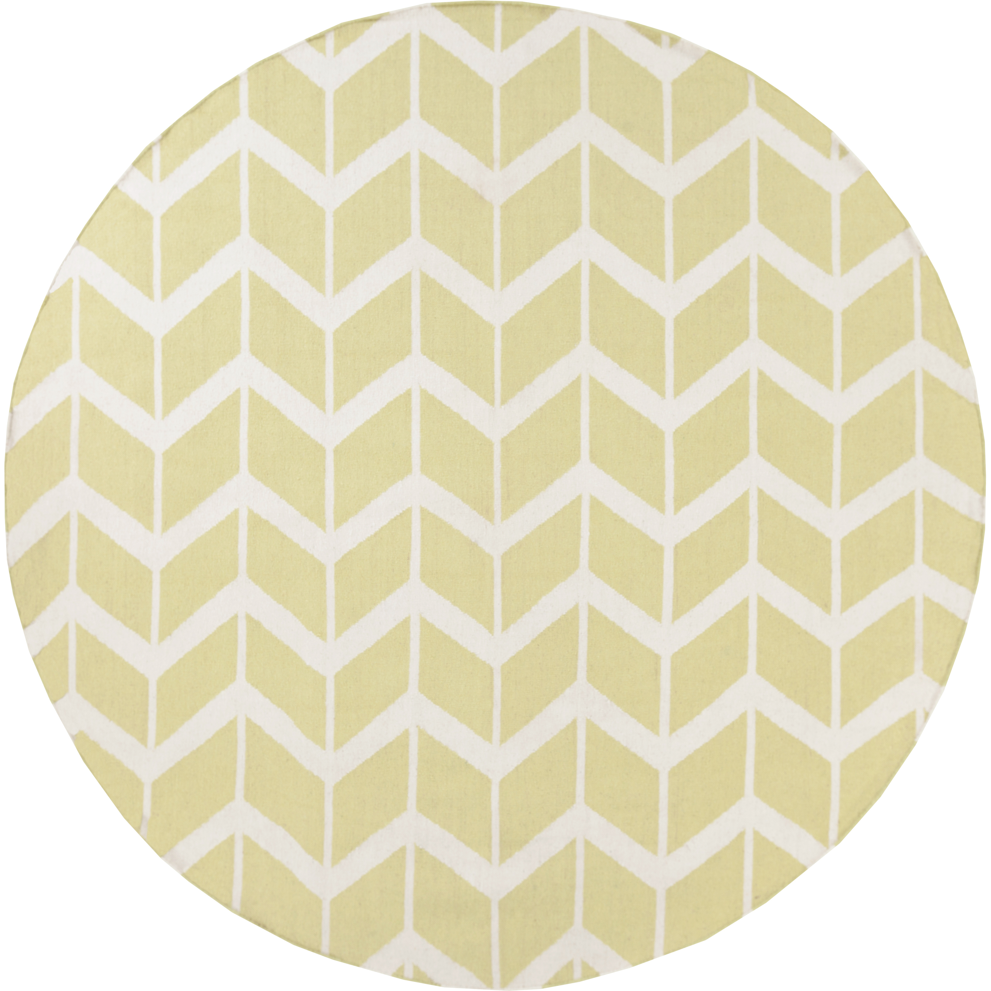 Fallon 96 X 96 inch Lime, Ivory Rug