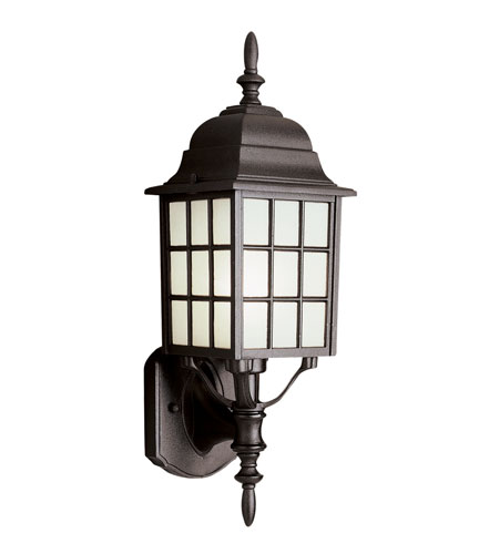 San Gabriel 1 Light 20 inch Black Outdoor Wall Lantern