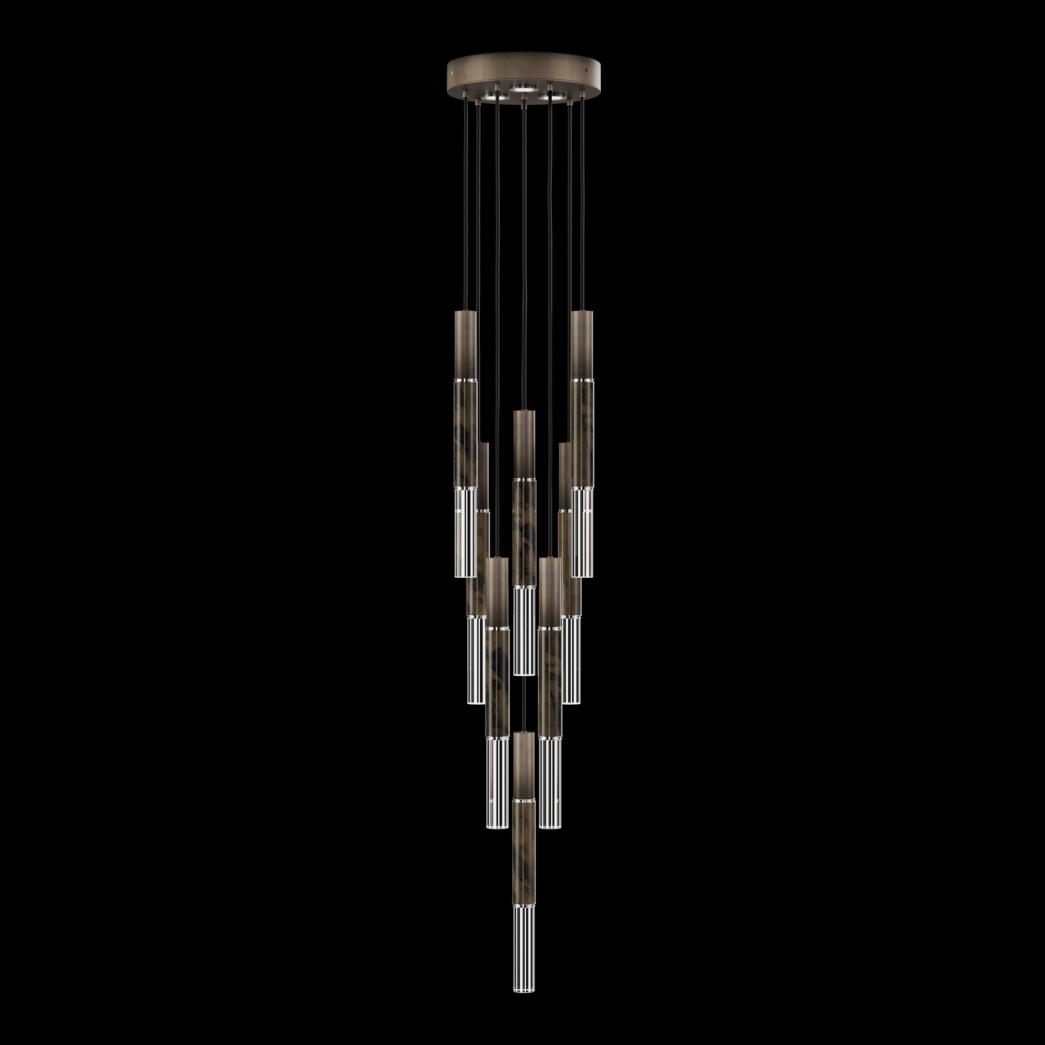 Antonia 11 Light 16 inch Bronze Pendant Ceiling Light
