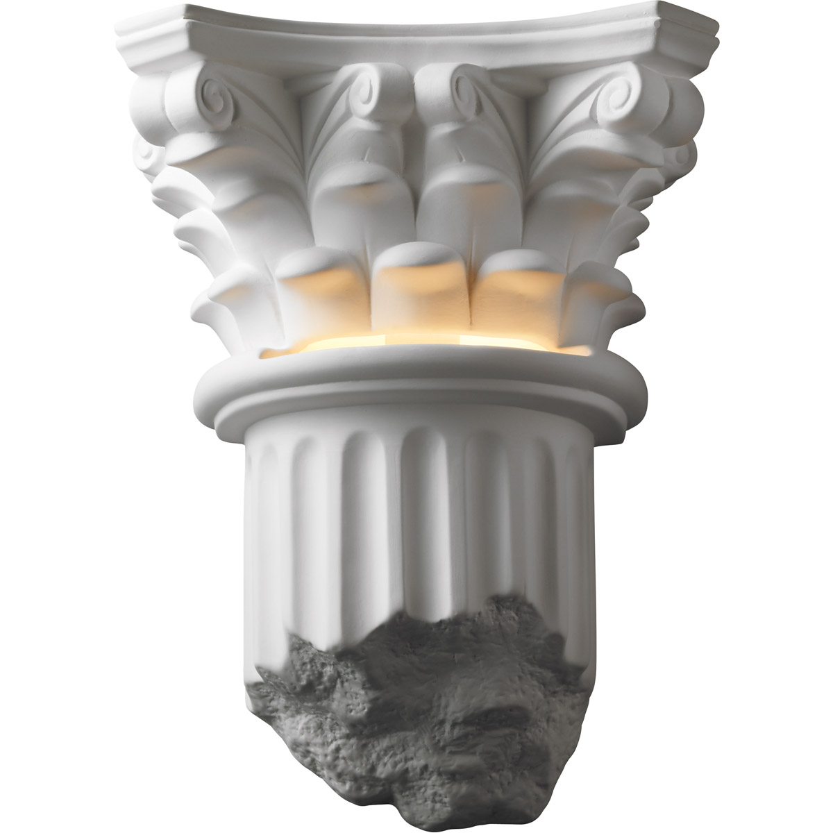 Ambiance 12 inch Bisque Wall Sconce Wall Light