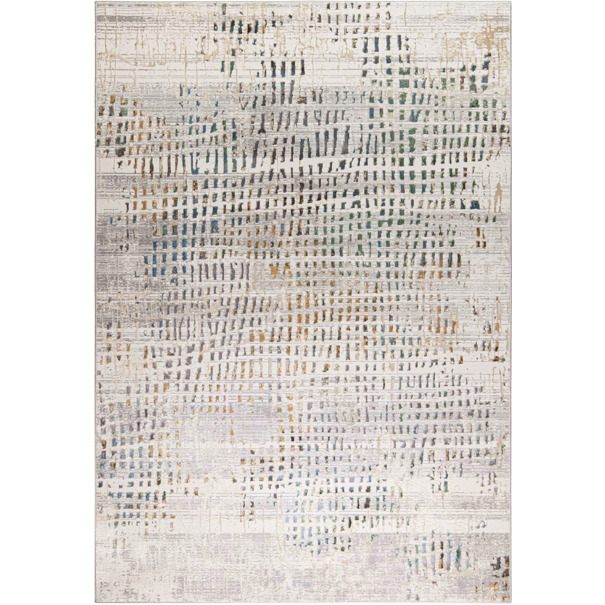 Zaria 114 X 79 inch Earth Tones Rug in 6 x 9
