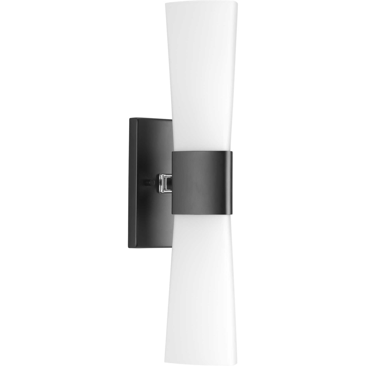 Zura 2 Light 5 inch Matte Black Bath Vanity Wall Light, Design Series