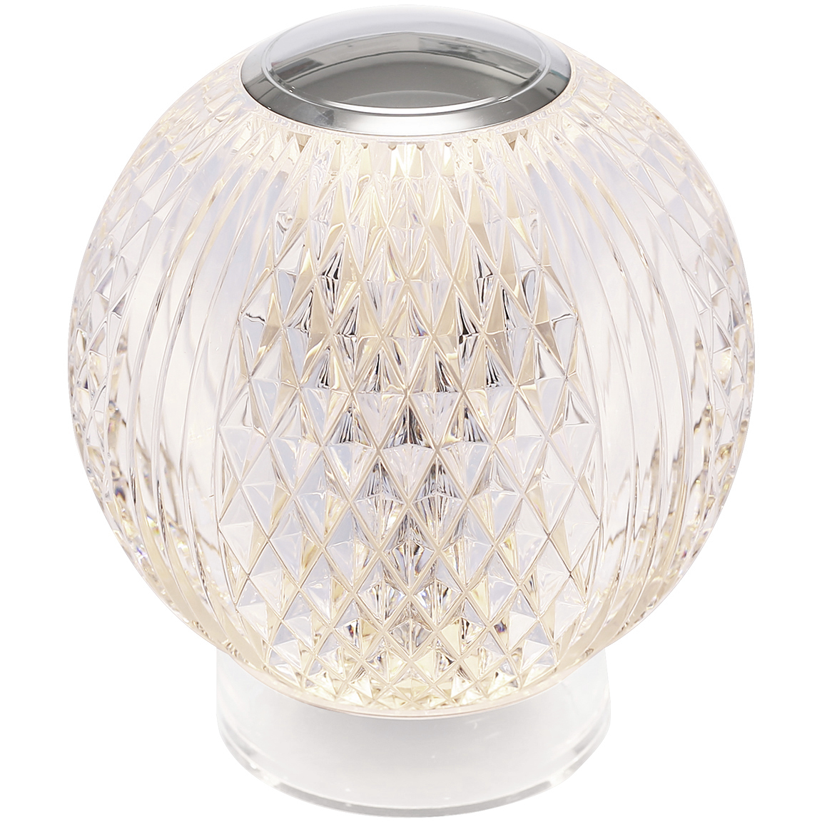 Marni 3.63 inch 1.5 watt Polished Nickel Table Lamp Portable Light
