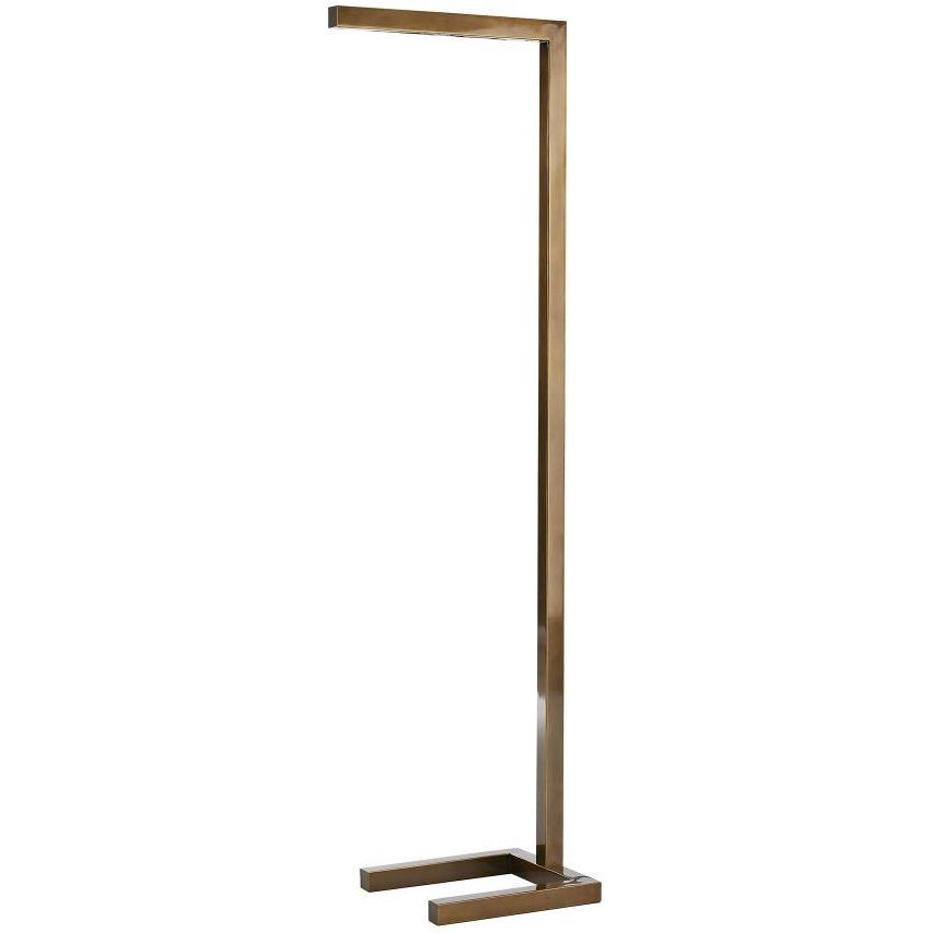 Salford 52 inch Vintage Brass Floor Lamp Portable Light