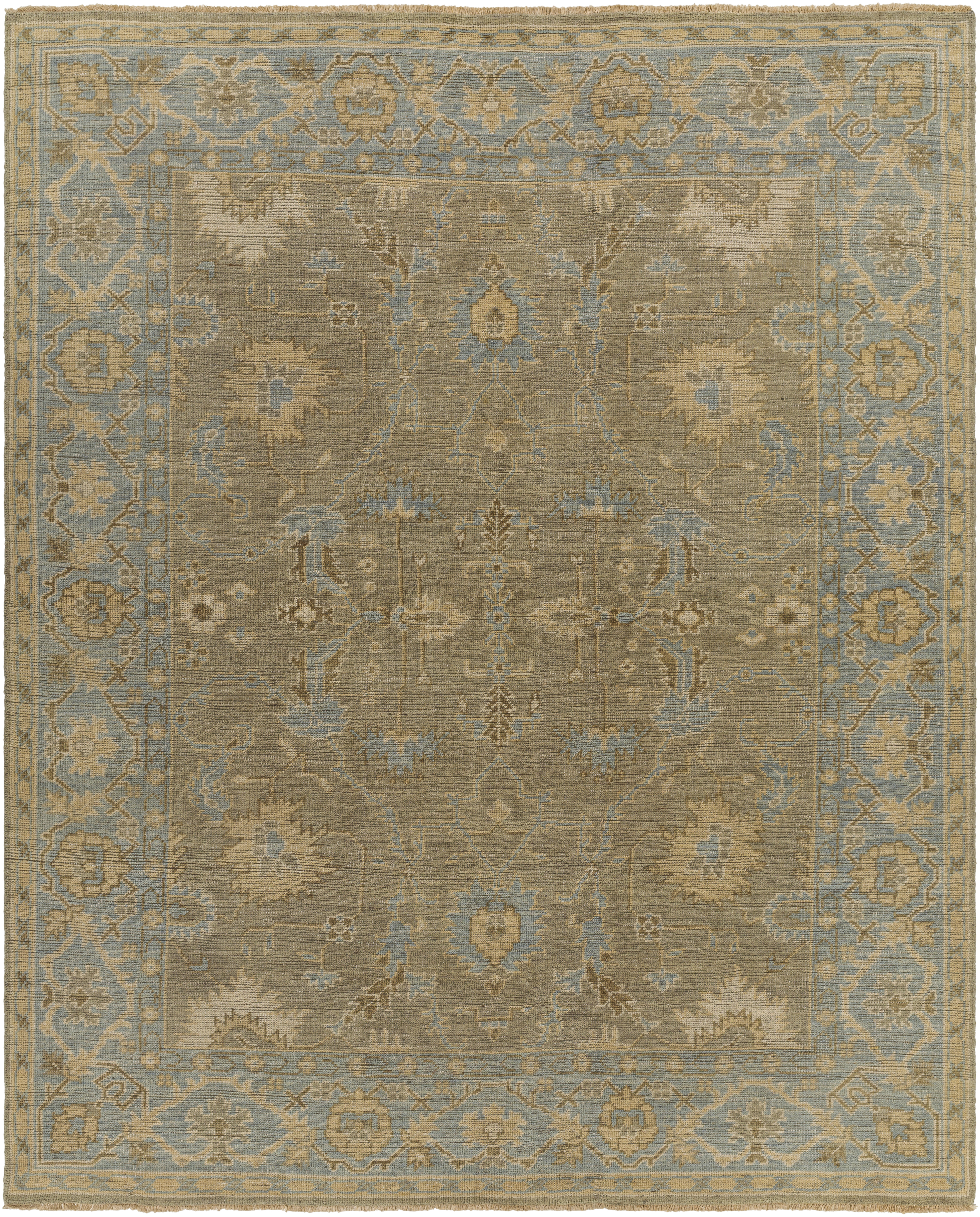 Reign 36 X 24 inch Dusty Sage Rug, Rectangle