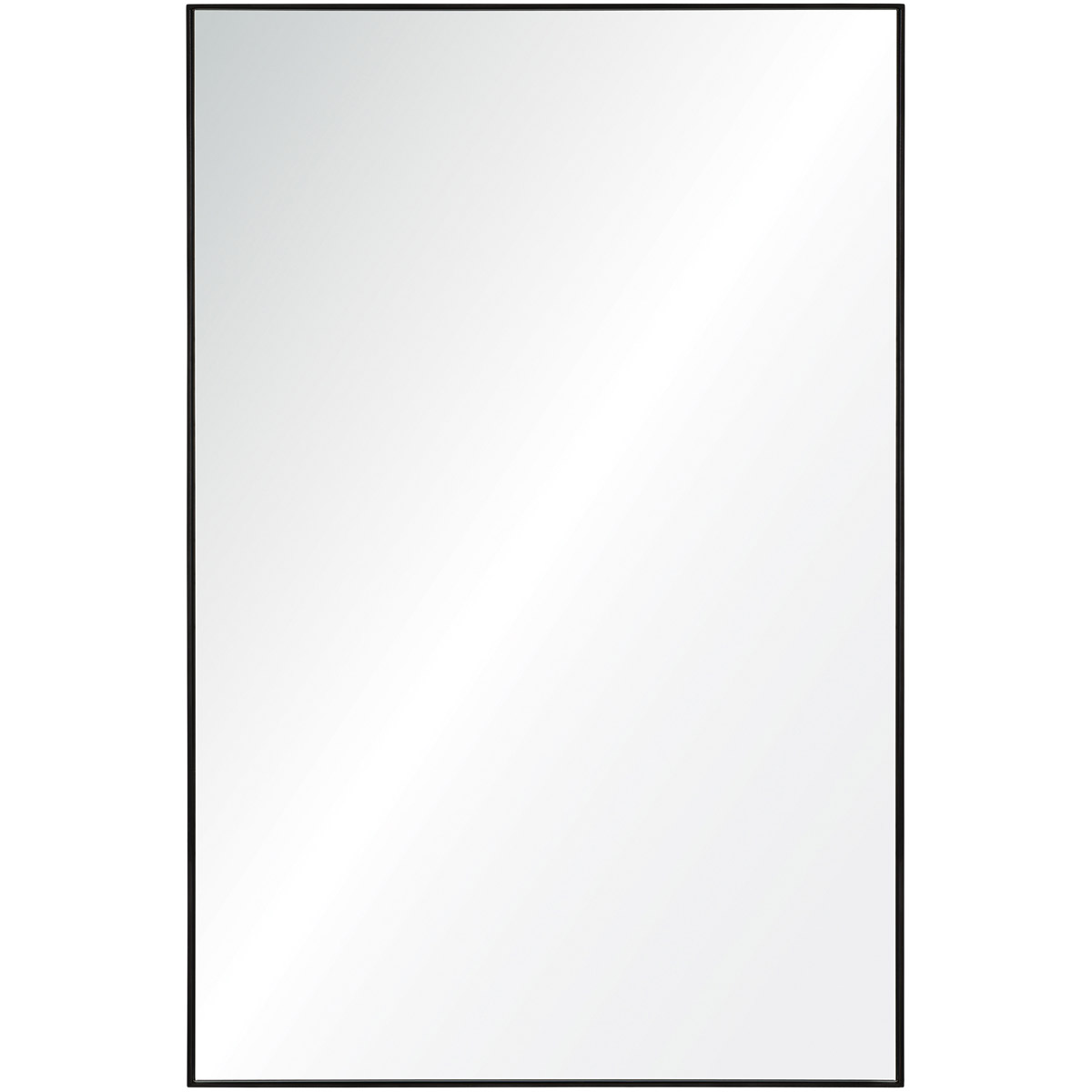 Vale 32 X 21 inch Charcoal Grey Wall Mirror