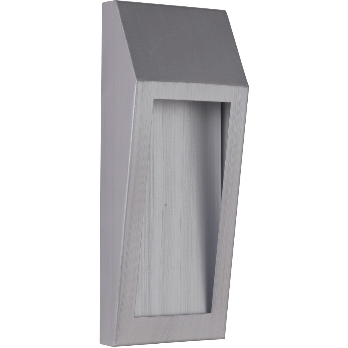Wedge LED 11 inch Brushed Aluminum Outdoor Outdoor Wall Mount, Small
