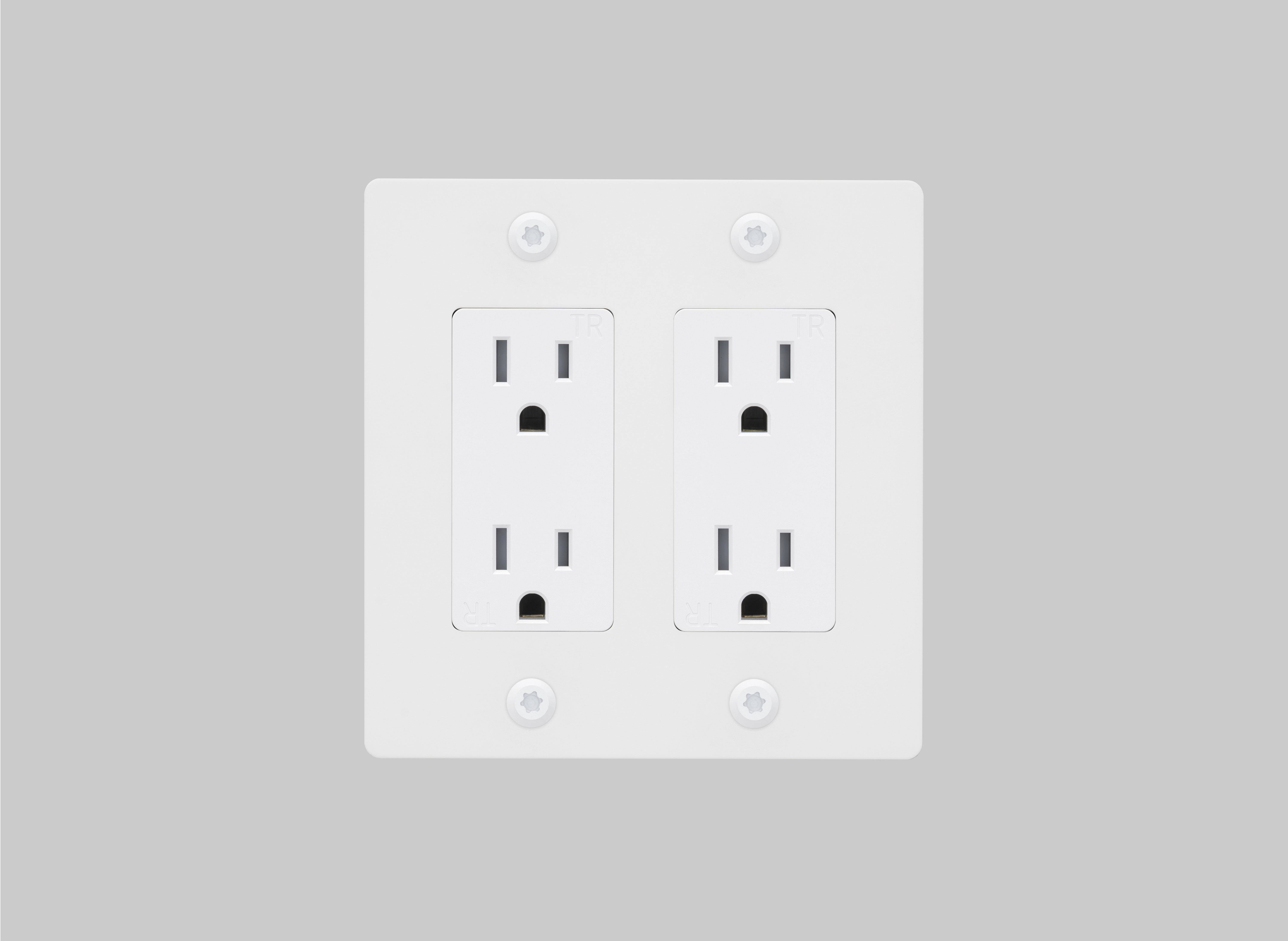 2G Duplex 125 White Outlet