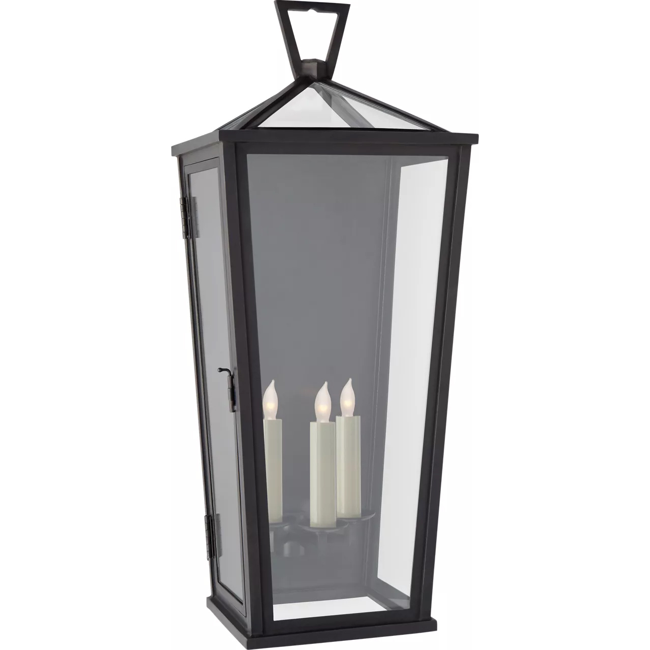 Visual Comfort Signature Collection Chapman & Myers DarlanaO 3 Light 27.75 inch Bronze Outdoor Wall Lantern, Large CHO2792BZ-CG - Open Box