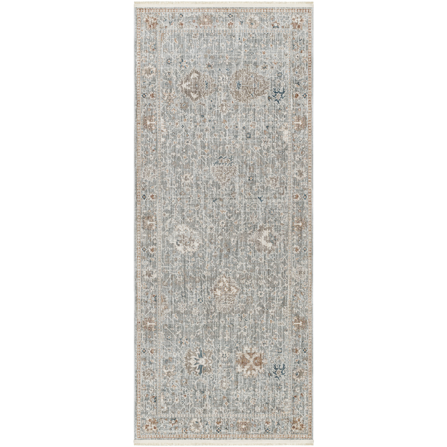 Carlisle 87 X 35 inch Taupe Rug, Runner