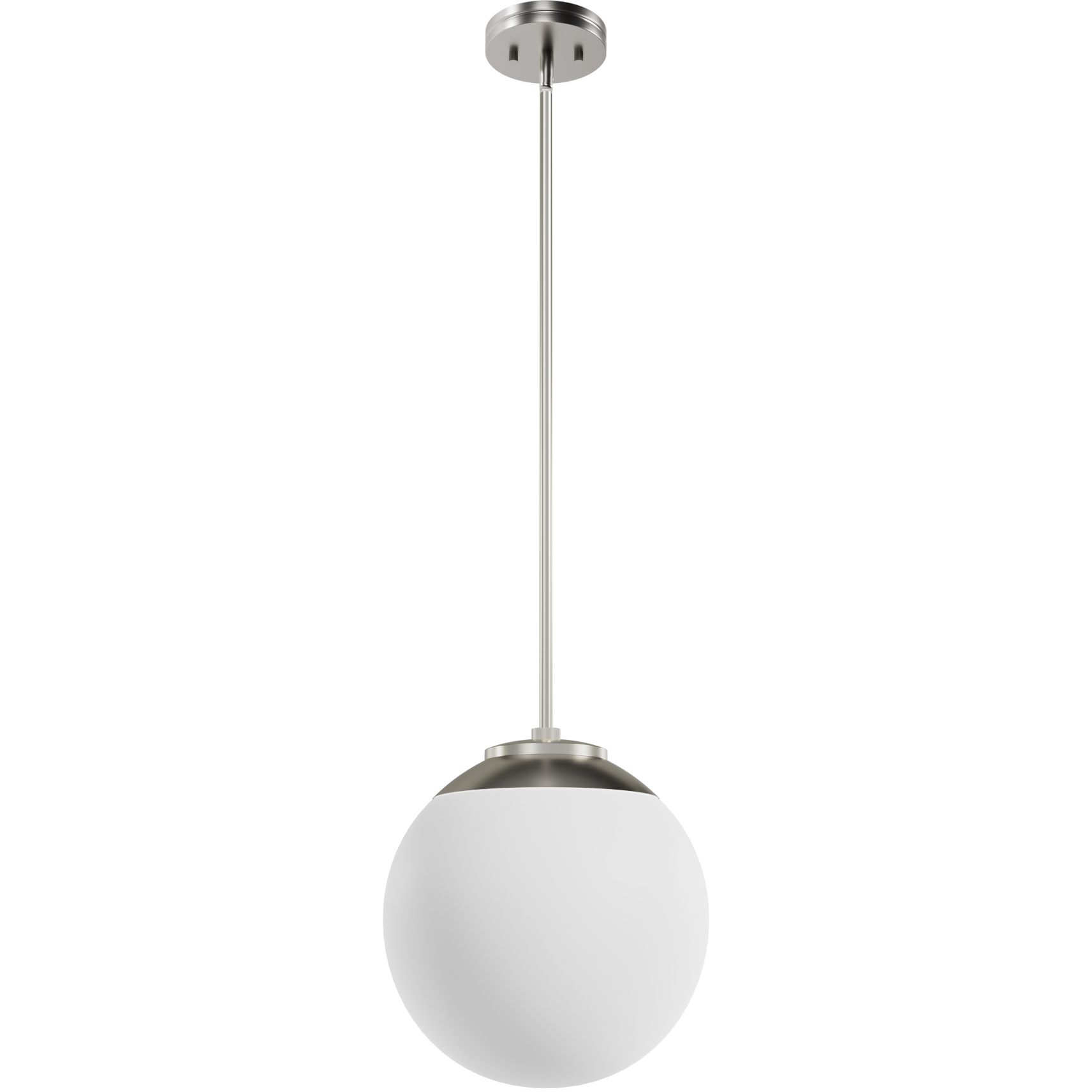 Hepburn 1 Light 12 inch Brushed Nickel Pendant Ceiling Light, Medium