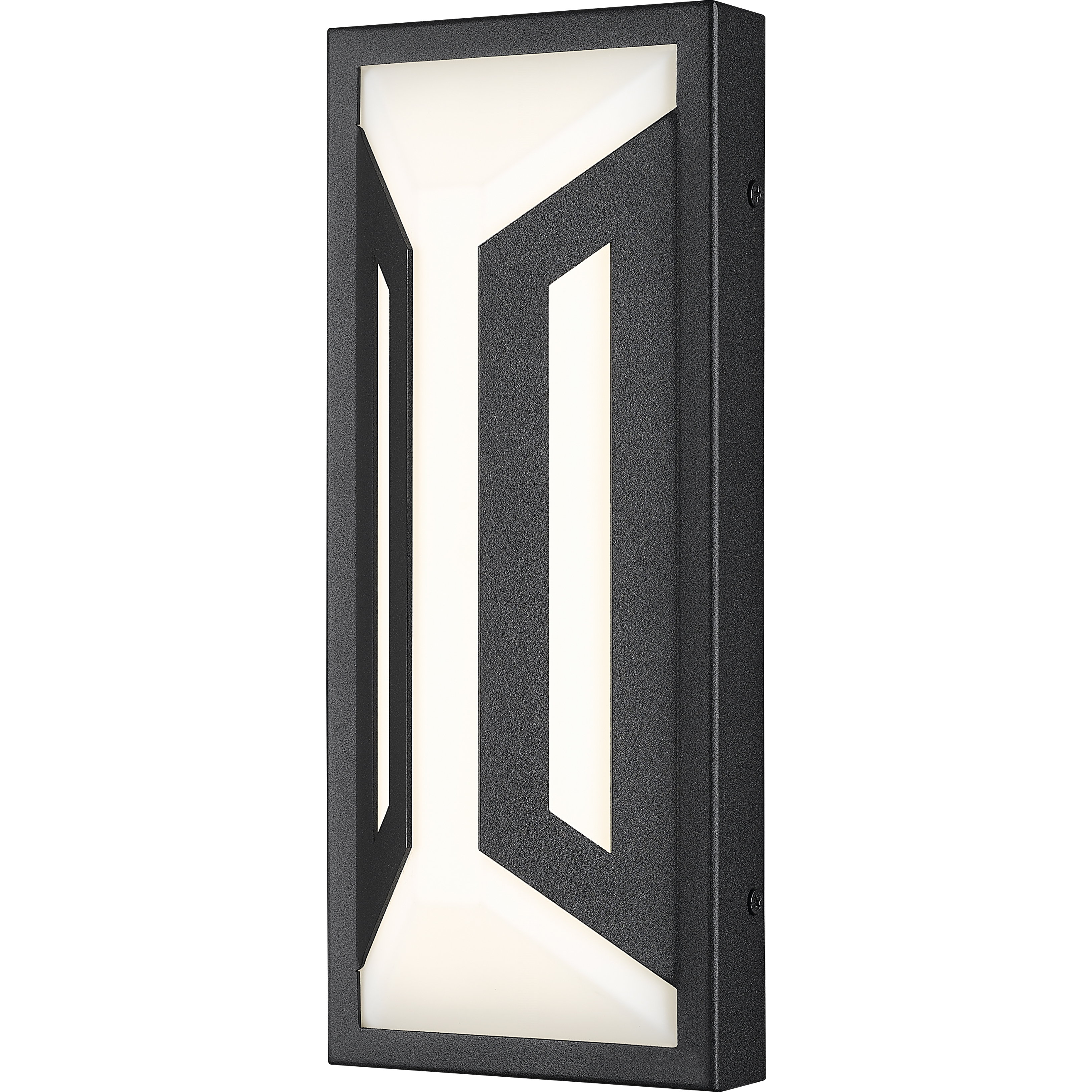 Banff LED 12 inch Sand Black Outdoor Wall Light in Soft Sand Black