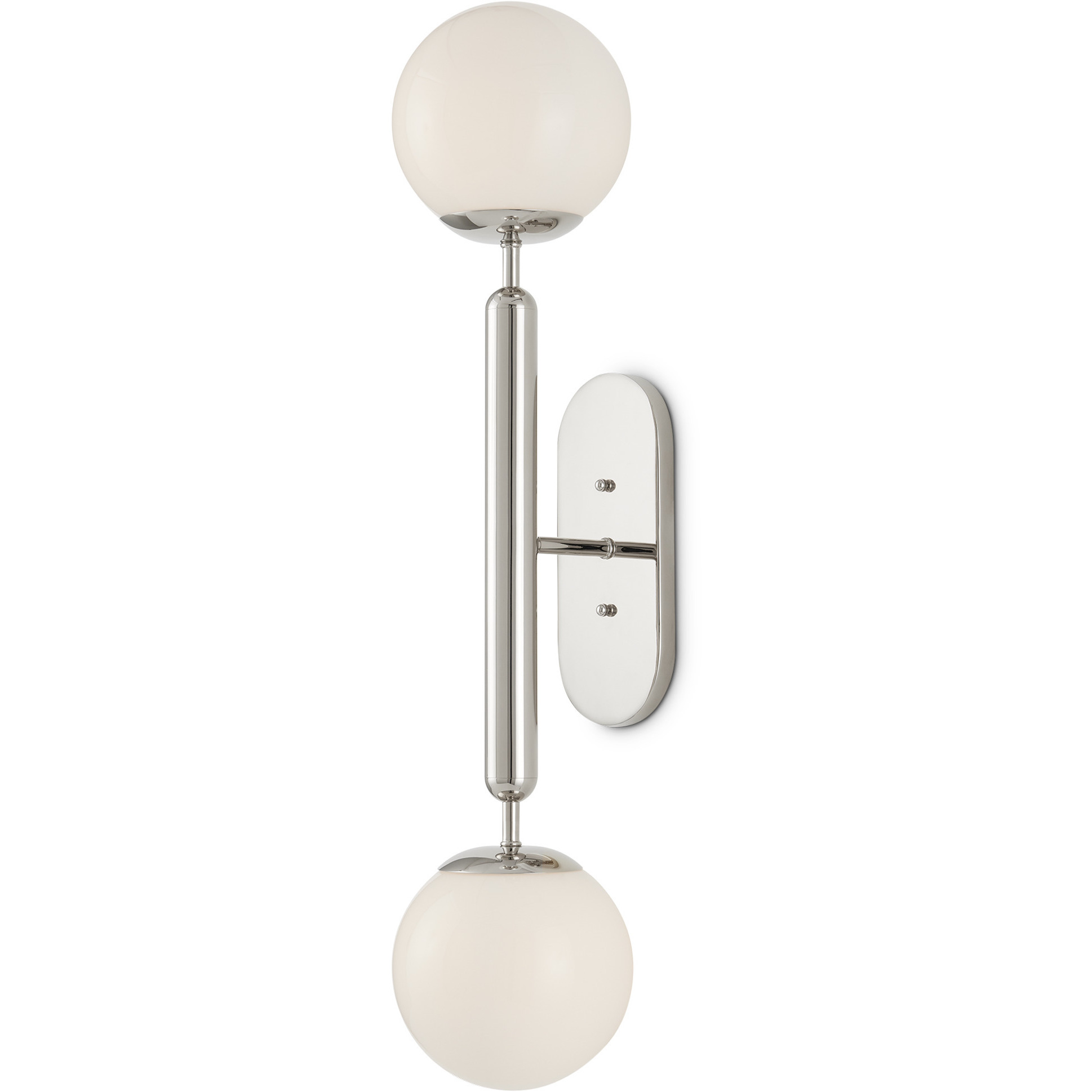 Barbican 2 Light 6.5 inch Polished Nickel Bath Sconce Wall Light