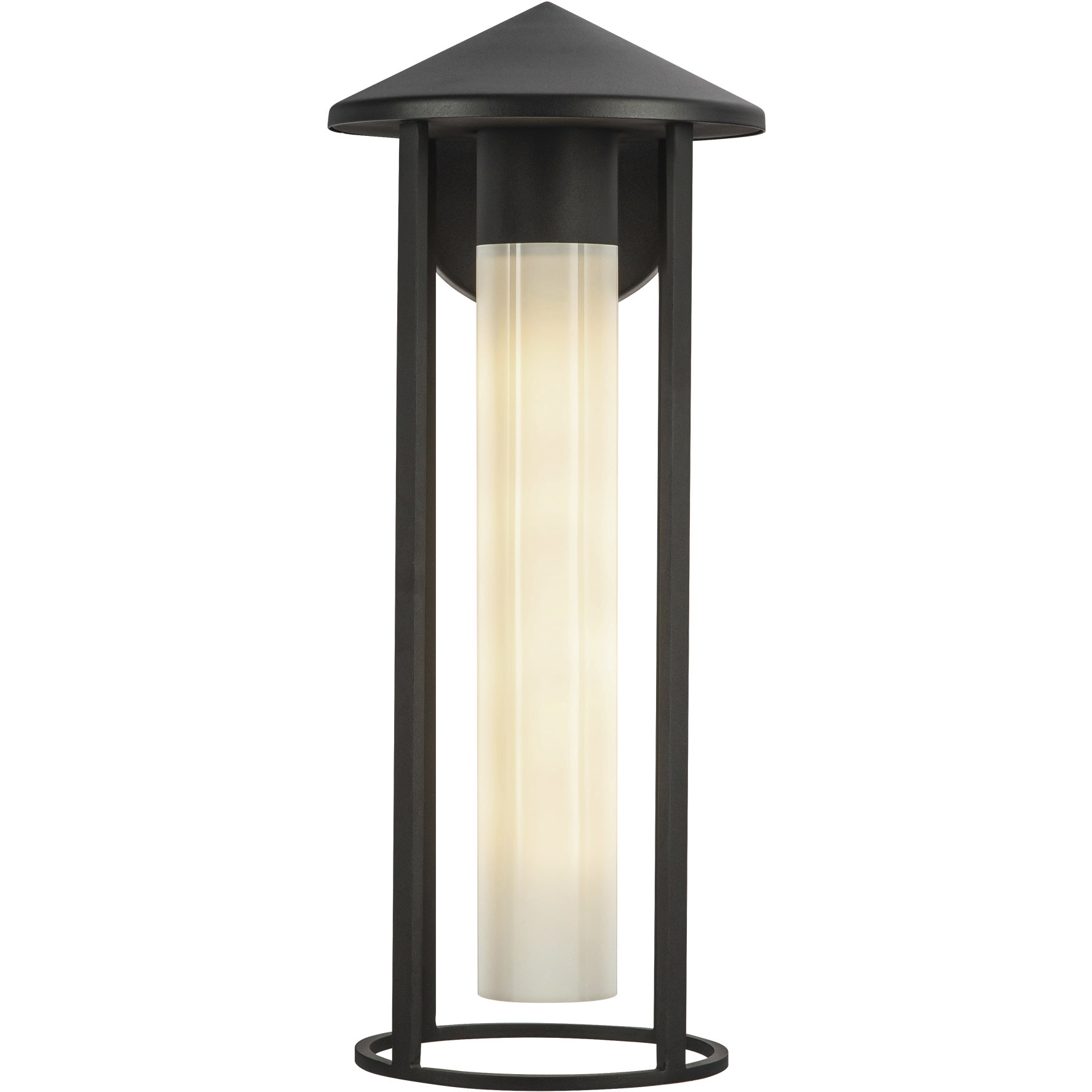 Alora Mood Tenko 1 Light 17.63 inch Black Exterior Wall Sconce