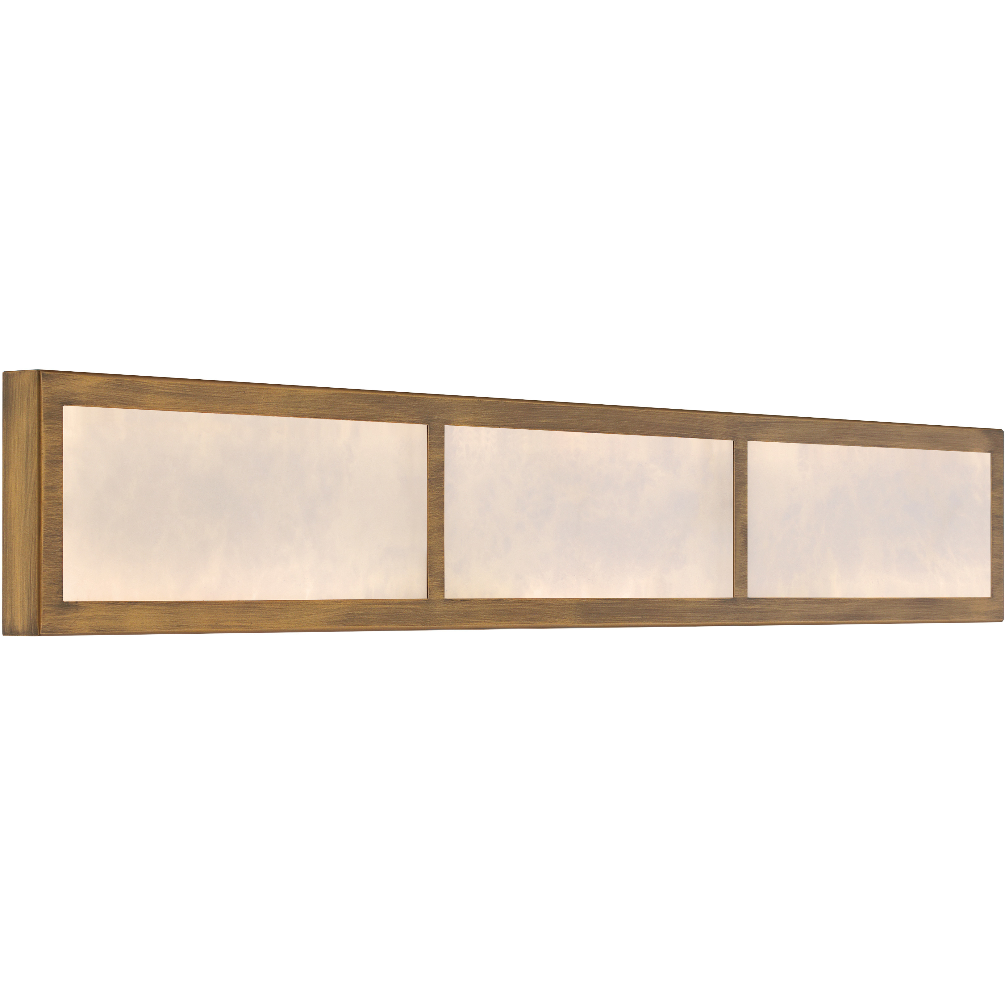Stiles LED 36 inch Ashen Gold Vanity Light Wall Light