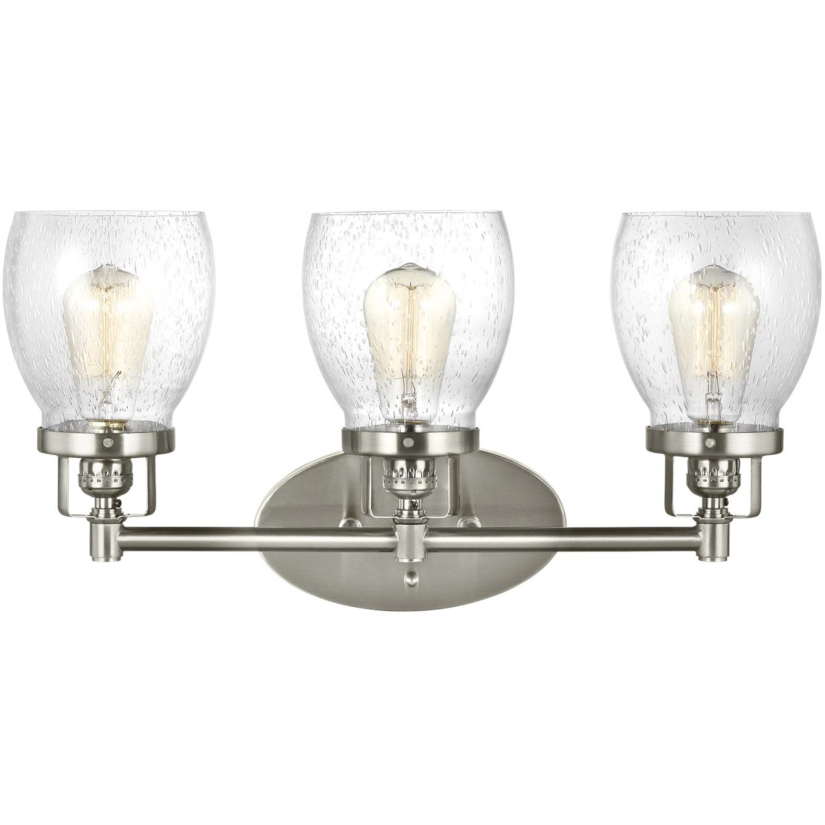 Belton 3 Light 21 inch Brushed Nickel Wall Bath Fixture Wall Light