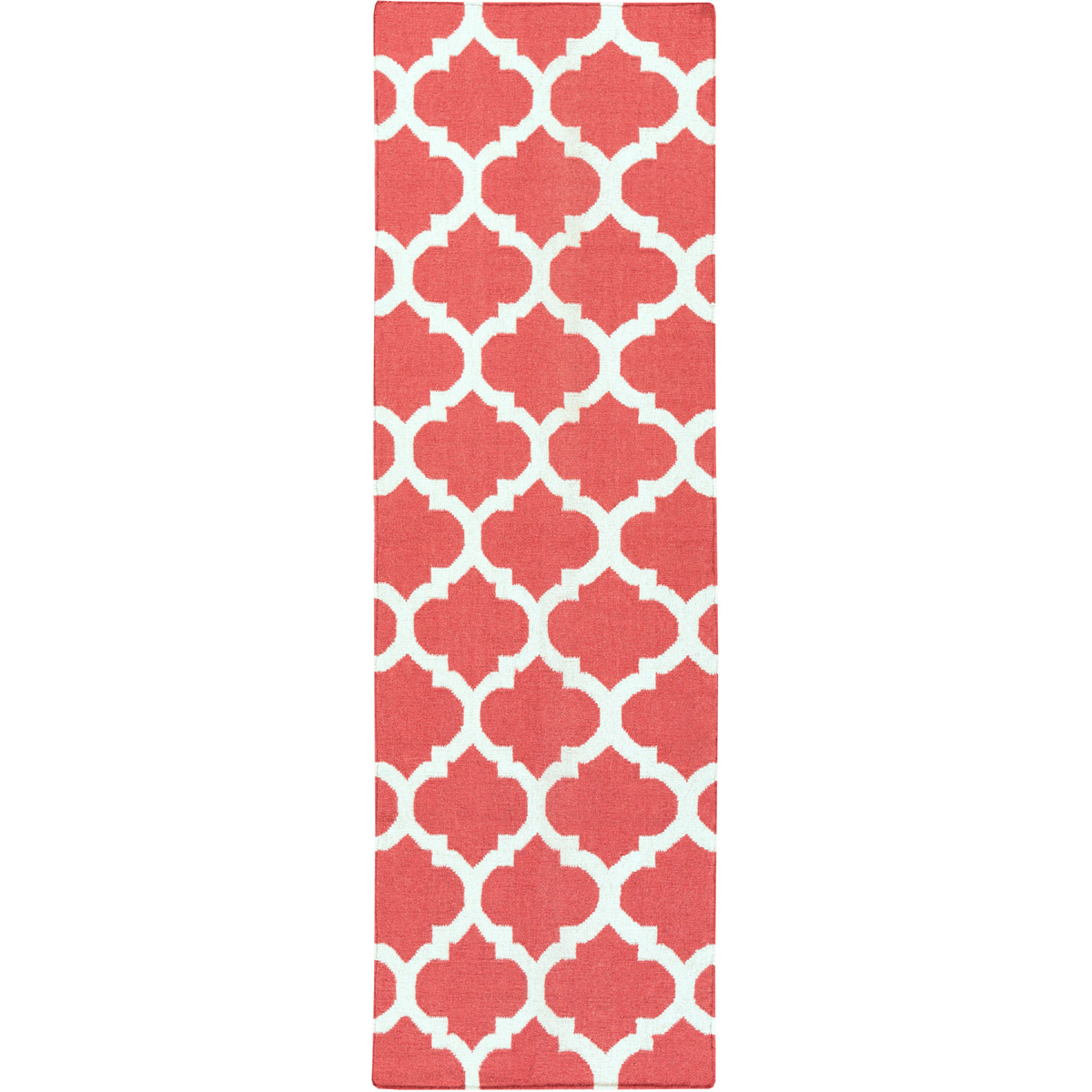 Frontier 96 X 30 inch Rose, Cream Rug