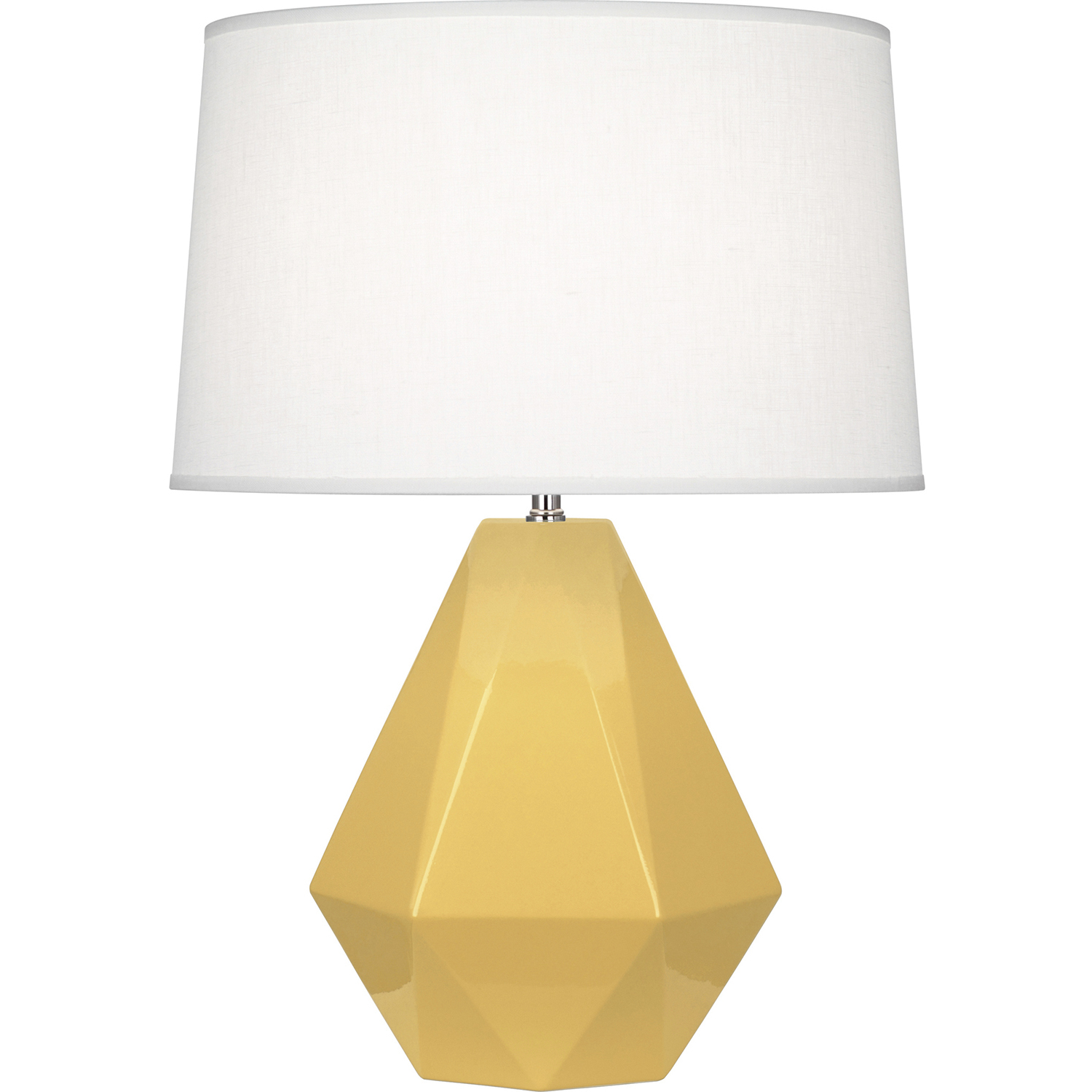 Delta 22.5 inch 150 watt Sunset Yellow Table Lamp Portable Light