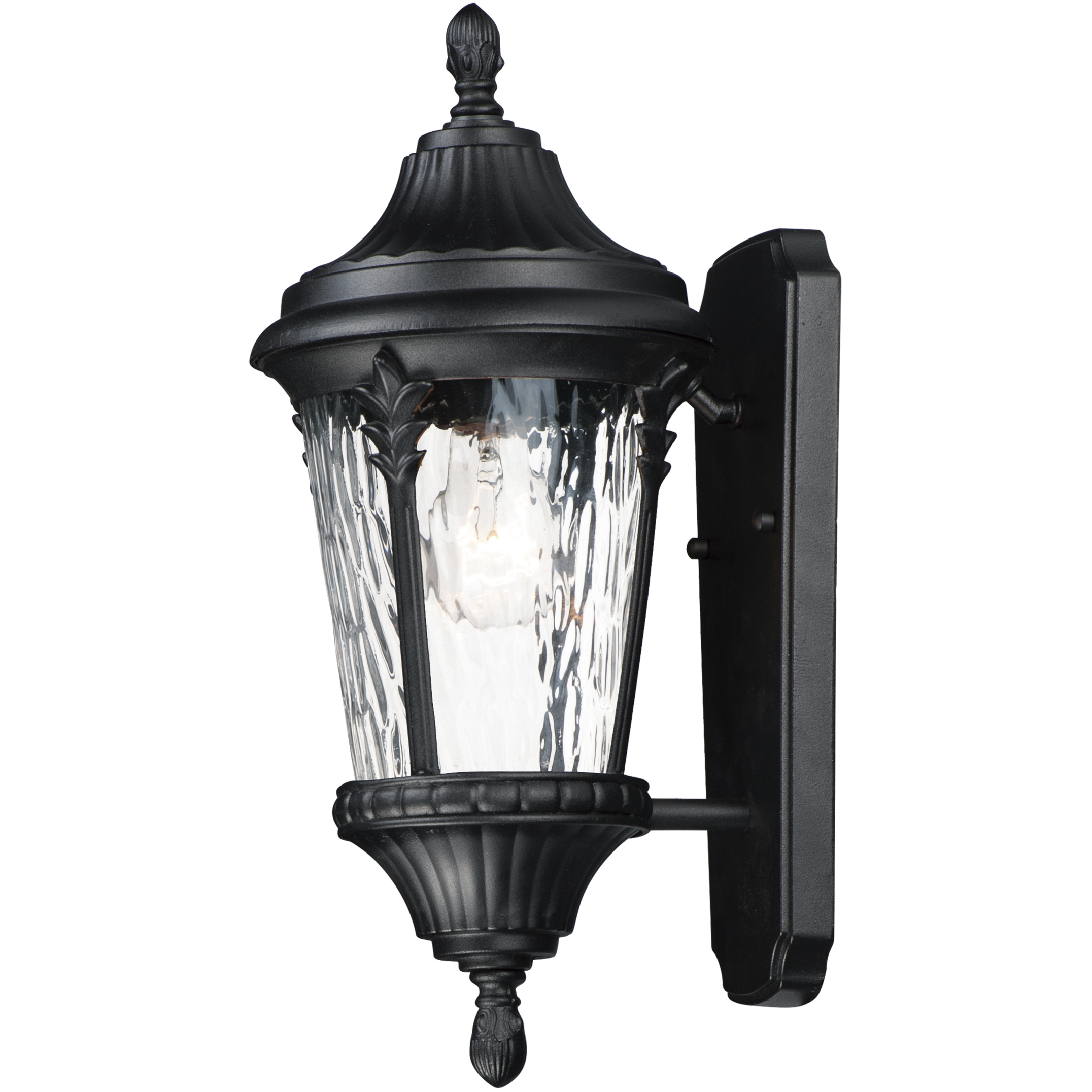 Sentry 1 Light 16.25 inch Black Outdoor Wall Mount