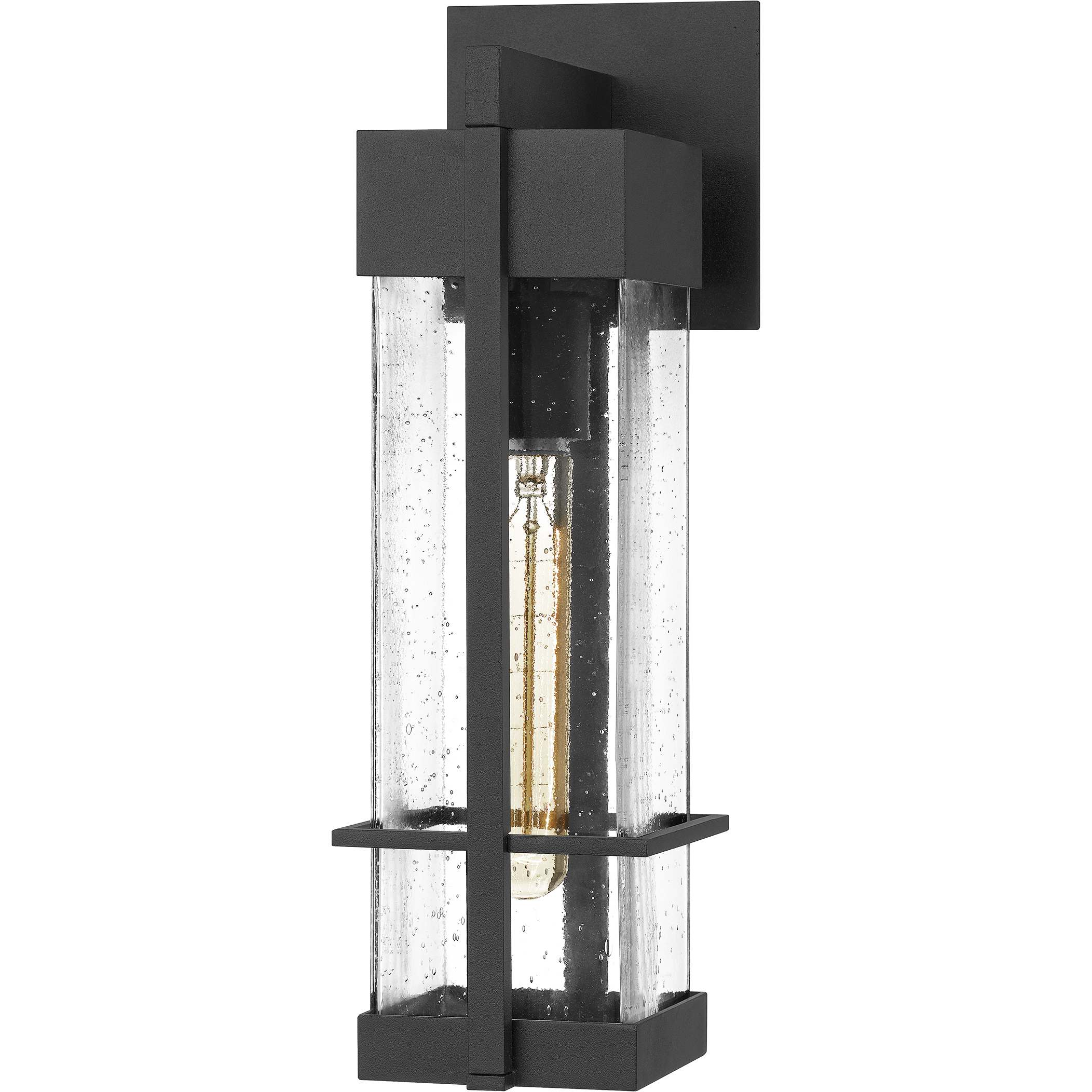 Wynn 1 Light 16 inch Earth Black Outdoor Wall Lantern