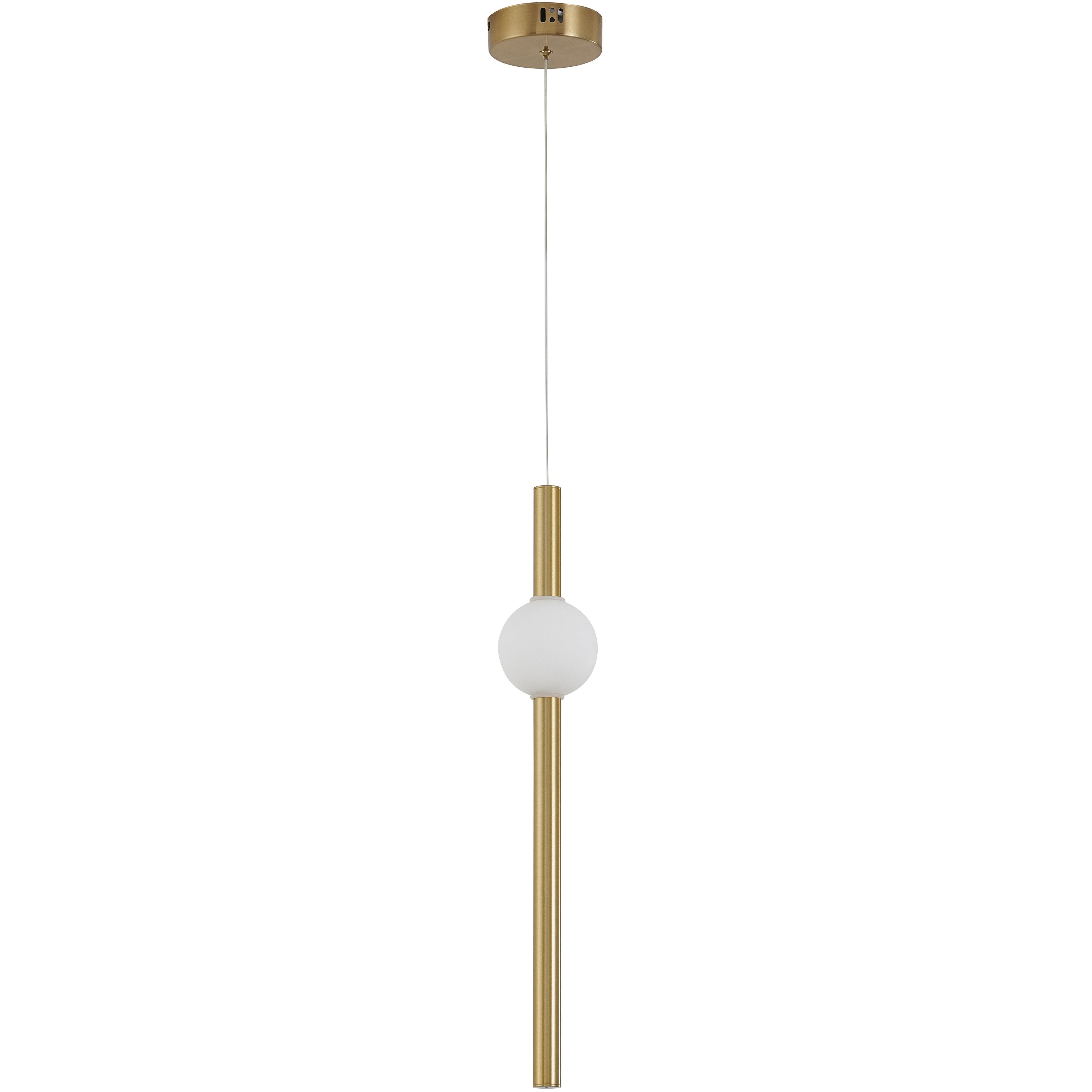 Canada LED 3.94 inch Gold Pendant Ceiling Light