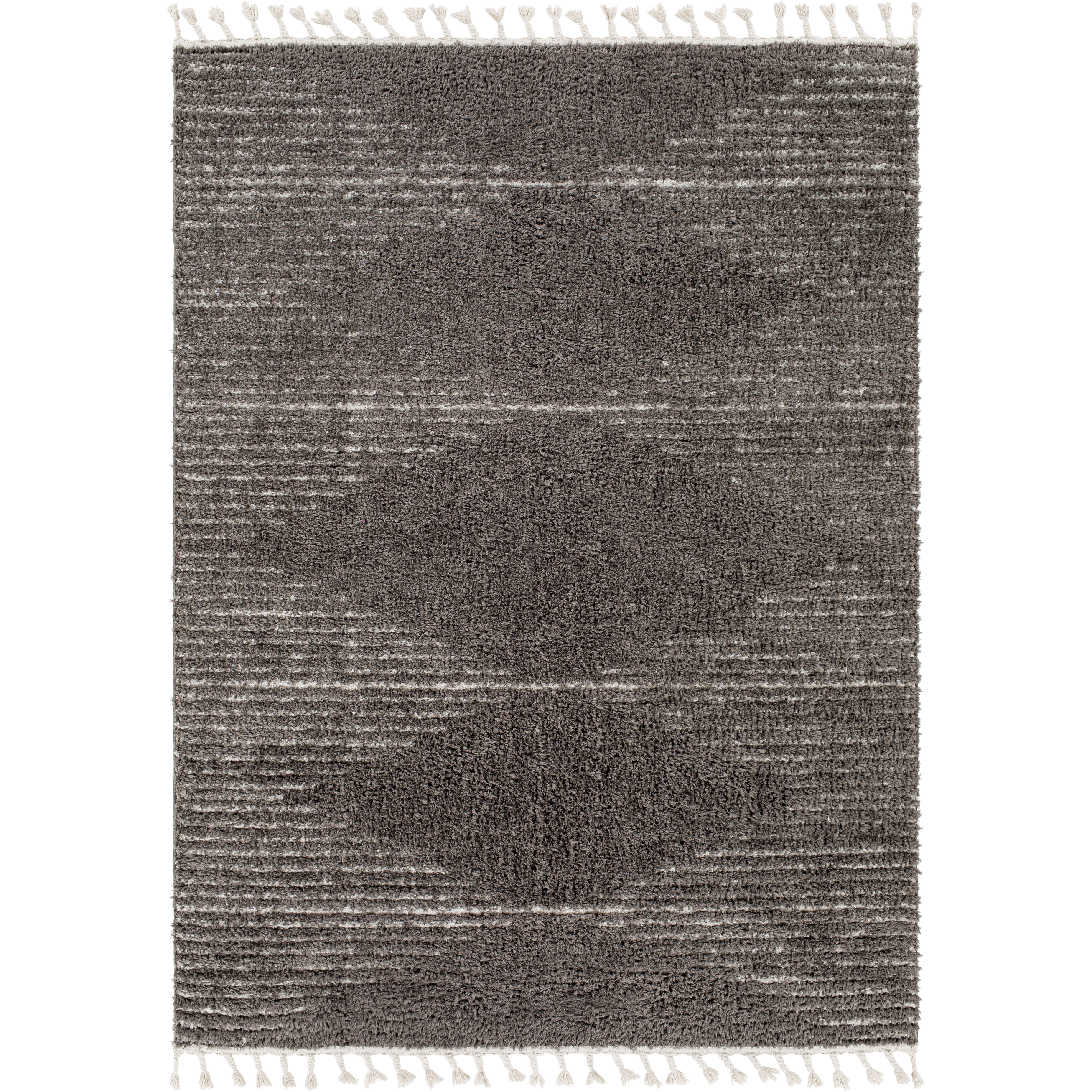 Alhambra 84 X 63 inch Charcoal Rug in 5 x 8, Rectangle