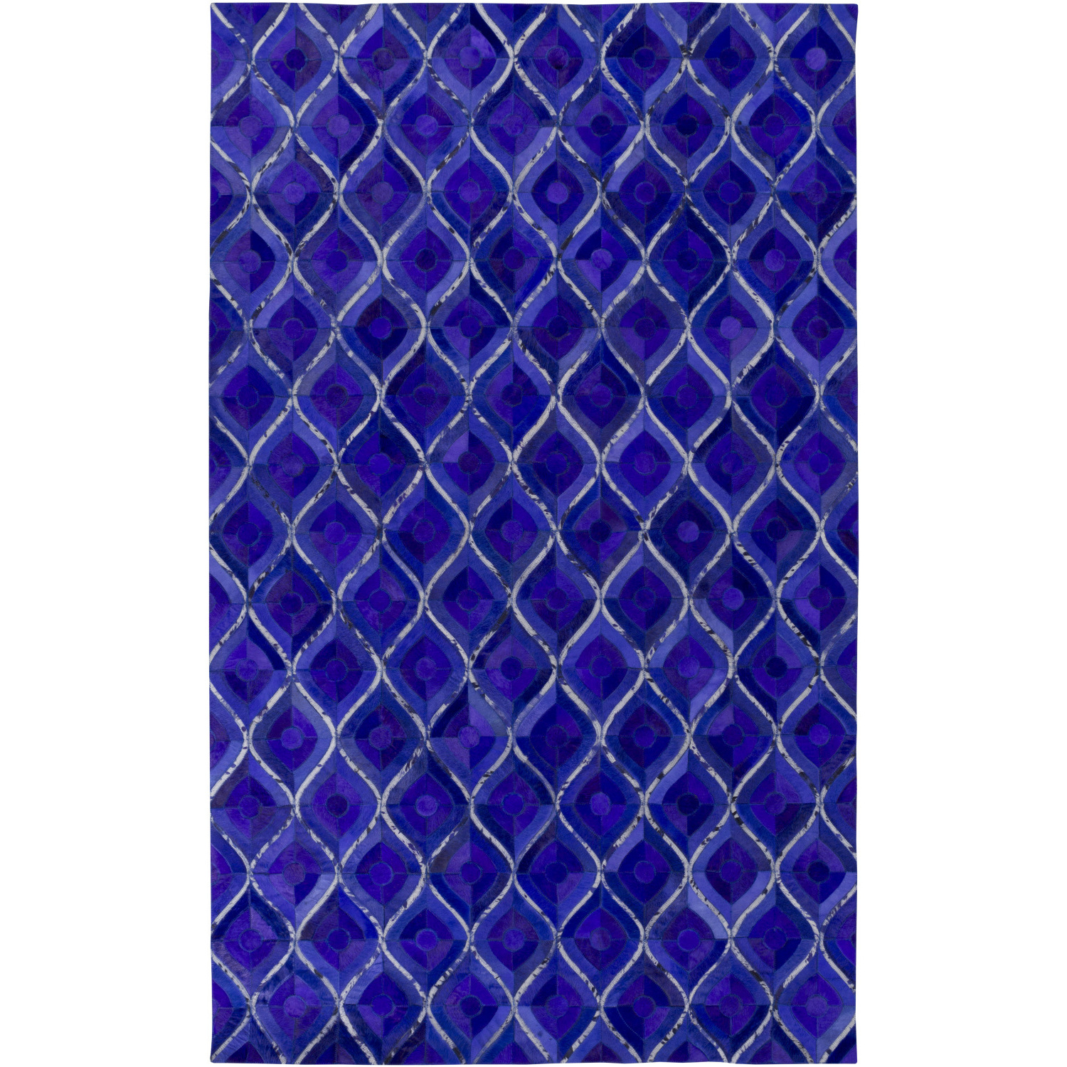 Houseman 36 X 24 inch Purple/Lavender Handmade Rug