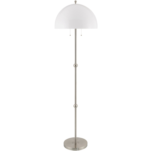 Starlux 65 inch 60 watt Plated Accent Floor Lamp Portable Light
