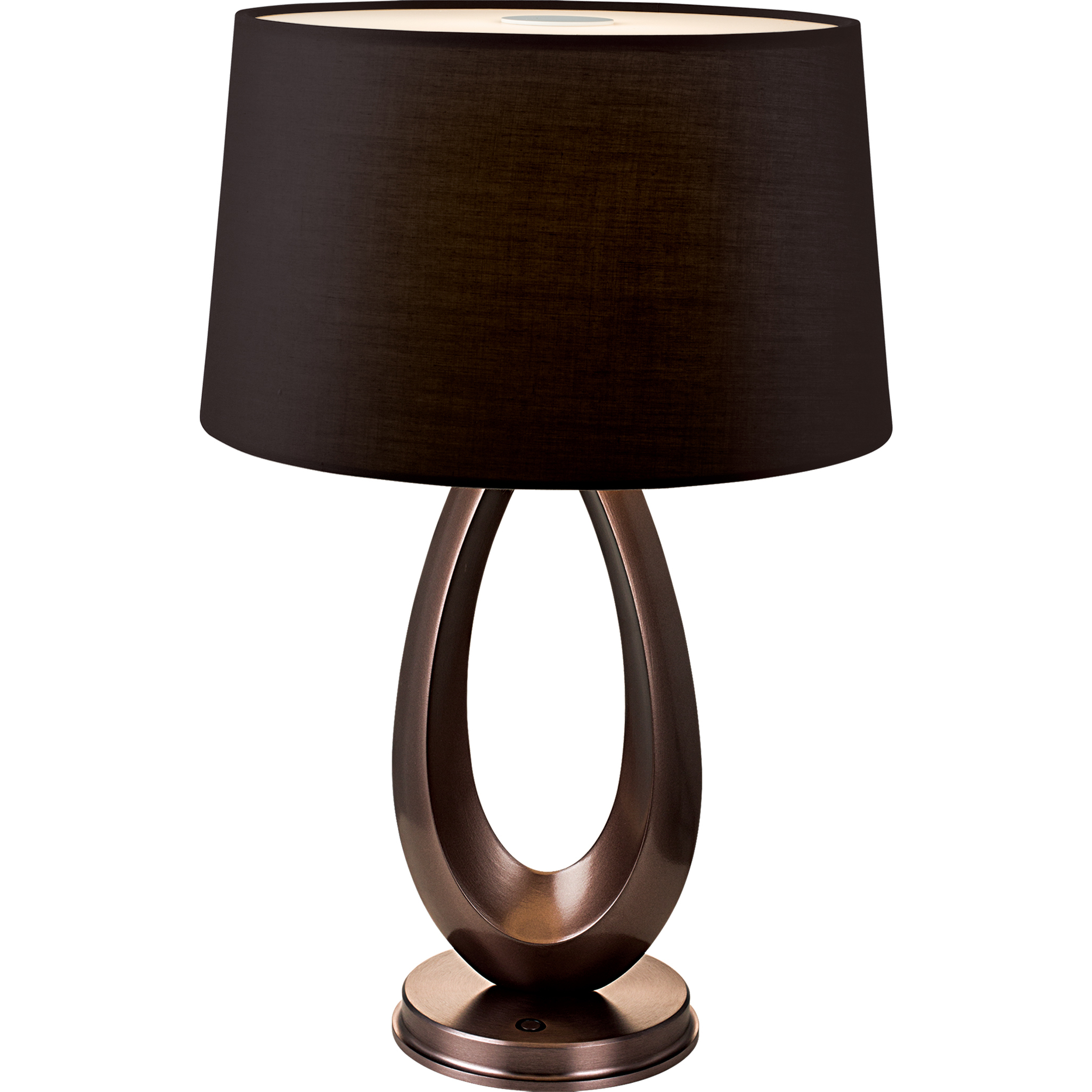 Elisa 21 inch 15.00 watt Deep Taupe Table Lamp Portable Light