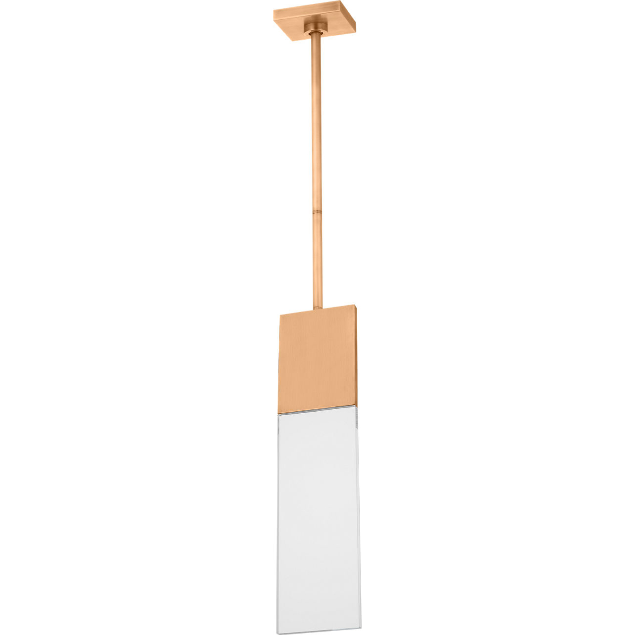 Kelly Wearstler Kulma LED 0.6 inch Copper Outdoor Pendant, Integrated LED