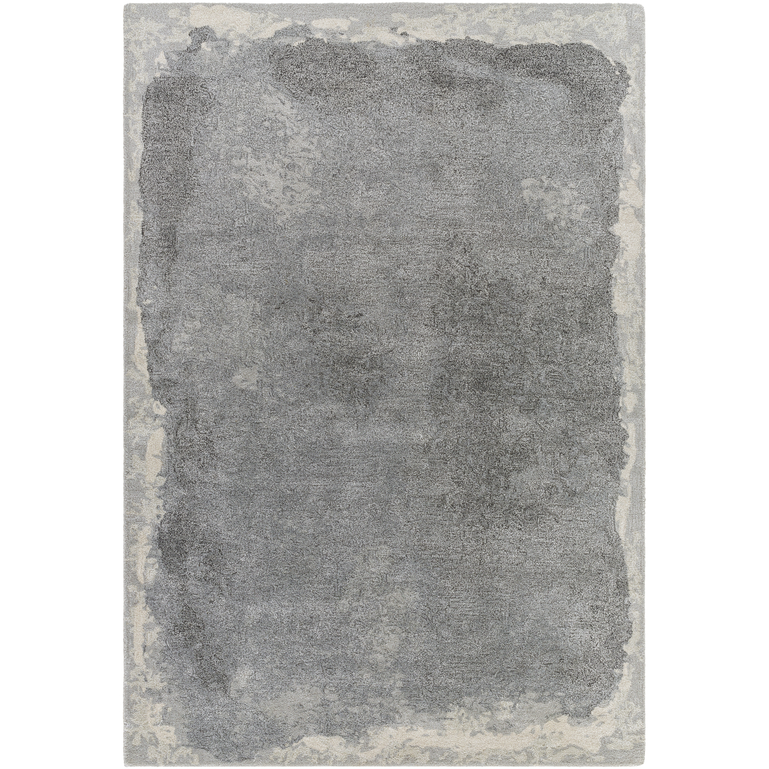 Kavita 120 X 96 inch Grey / Sage / Metallic - Silver / Ash / Nickel Handmade Rug in 8 x 10