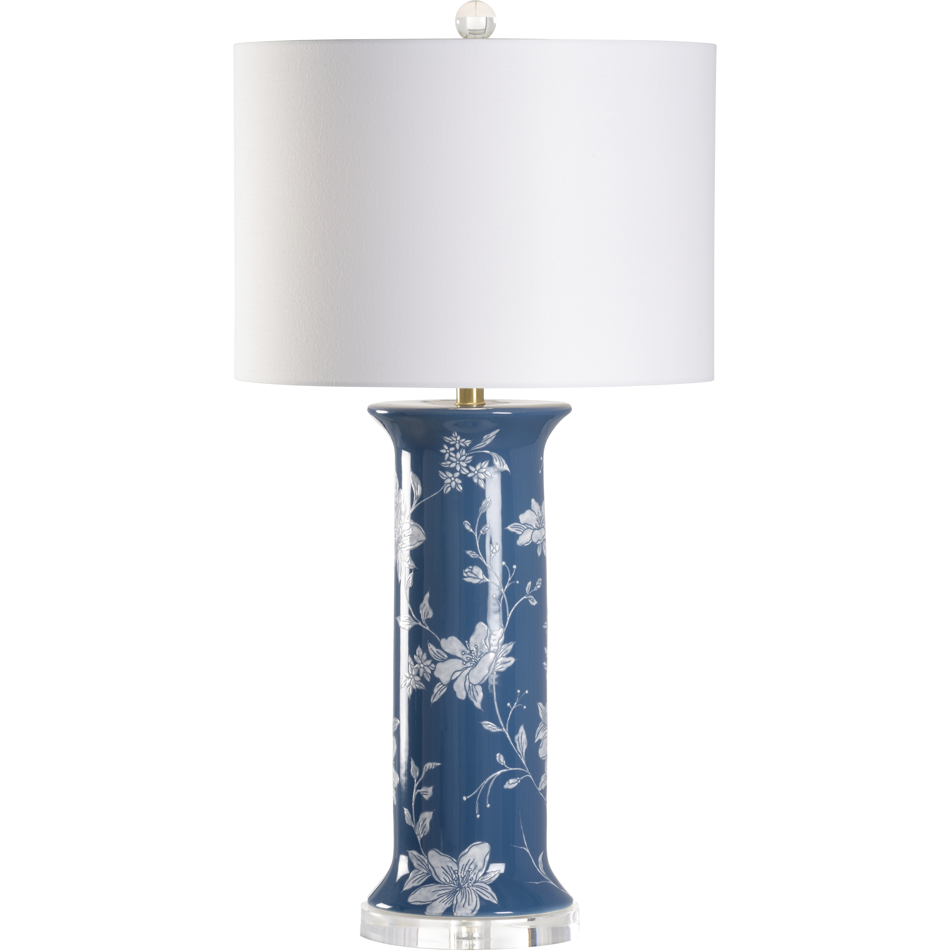 Chastity 25 inch 100.00 watt Blue Table Lamp Portable Light
