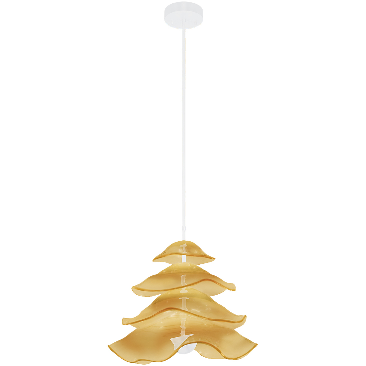 Embark 1 Light 20 inch White Pendant Ceiling Light