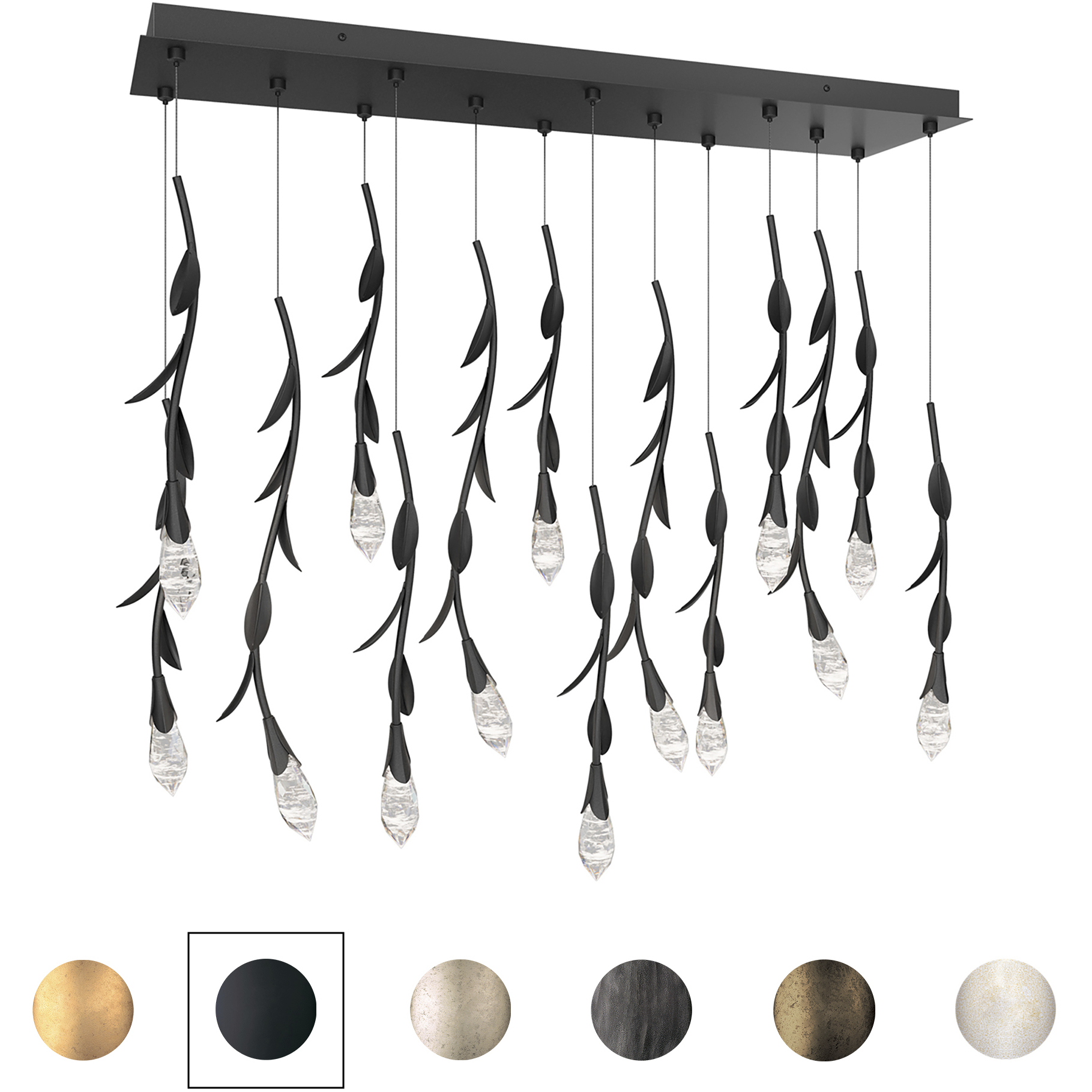 Signature Secret Garden LED 9.5 inch Heirloom Bronze Multi-Light Pendant Ceiling Light