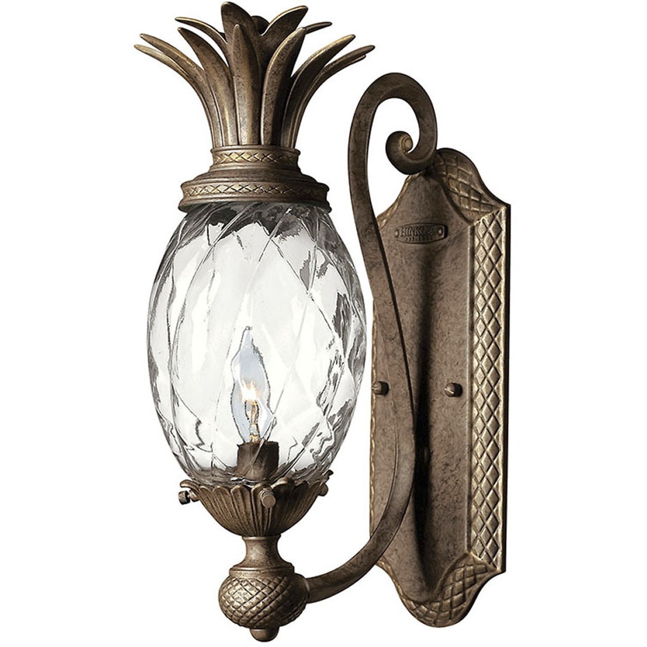Plantation 1 Light 6 inch Pearl Bronze Indoor Wall Sconce Wall Light