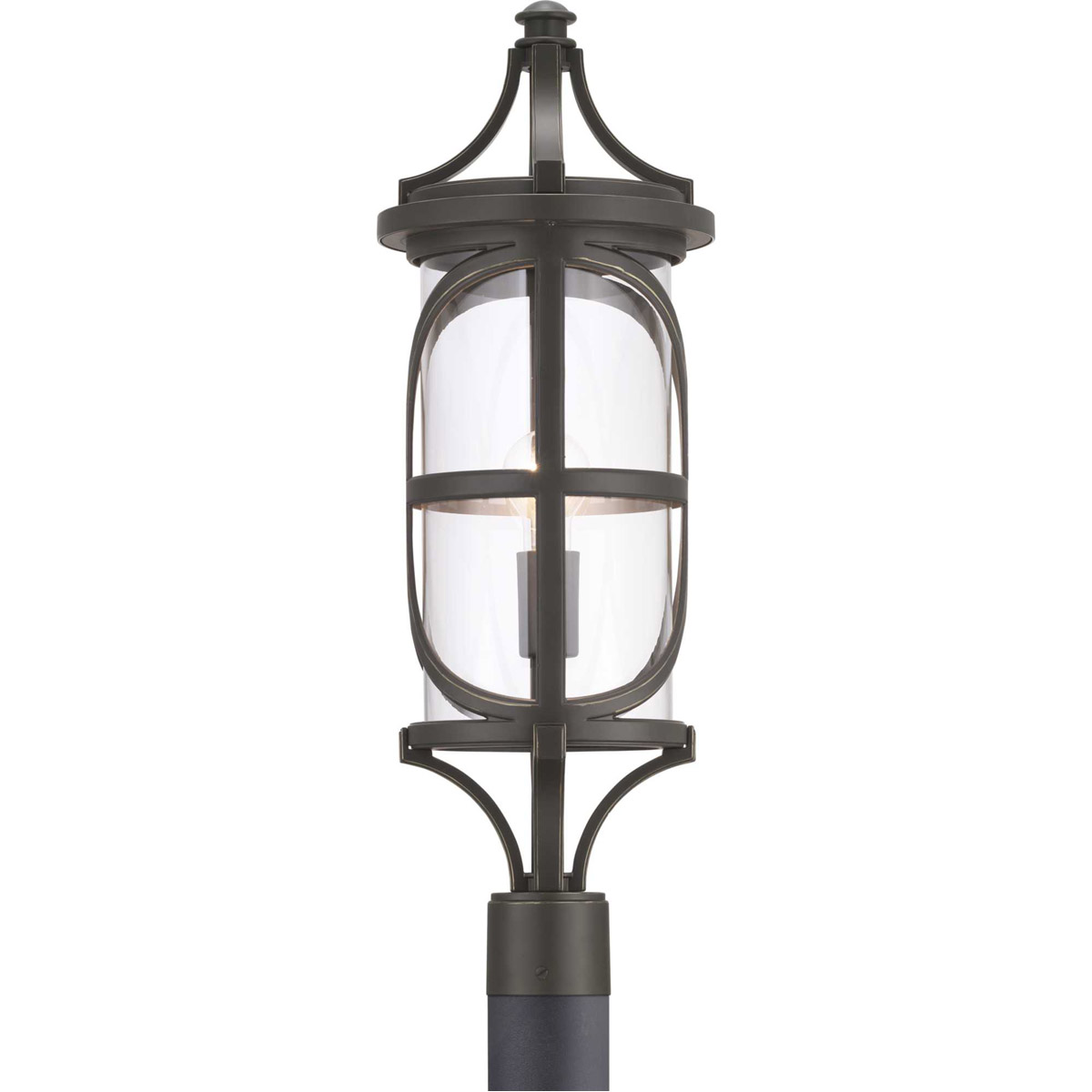 Morrison 1 Light 26.5 inch Antique Bronze Outdoor Post Lantern, Design Series