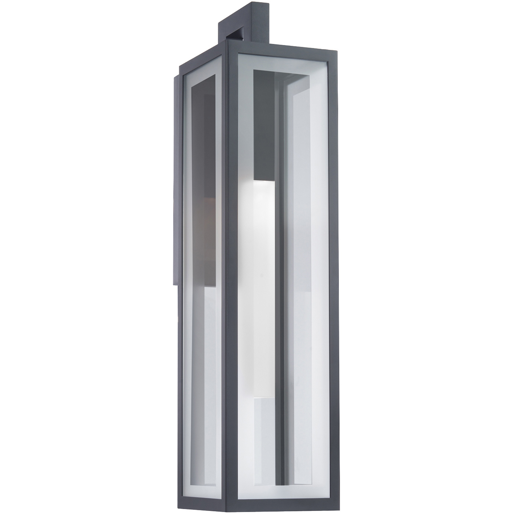 Cambridge 1 Light 25 inch Black Outdoor Wall Light in 25in.