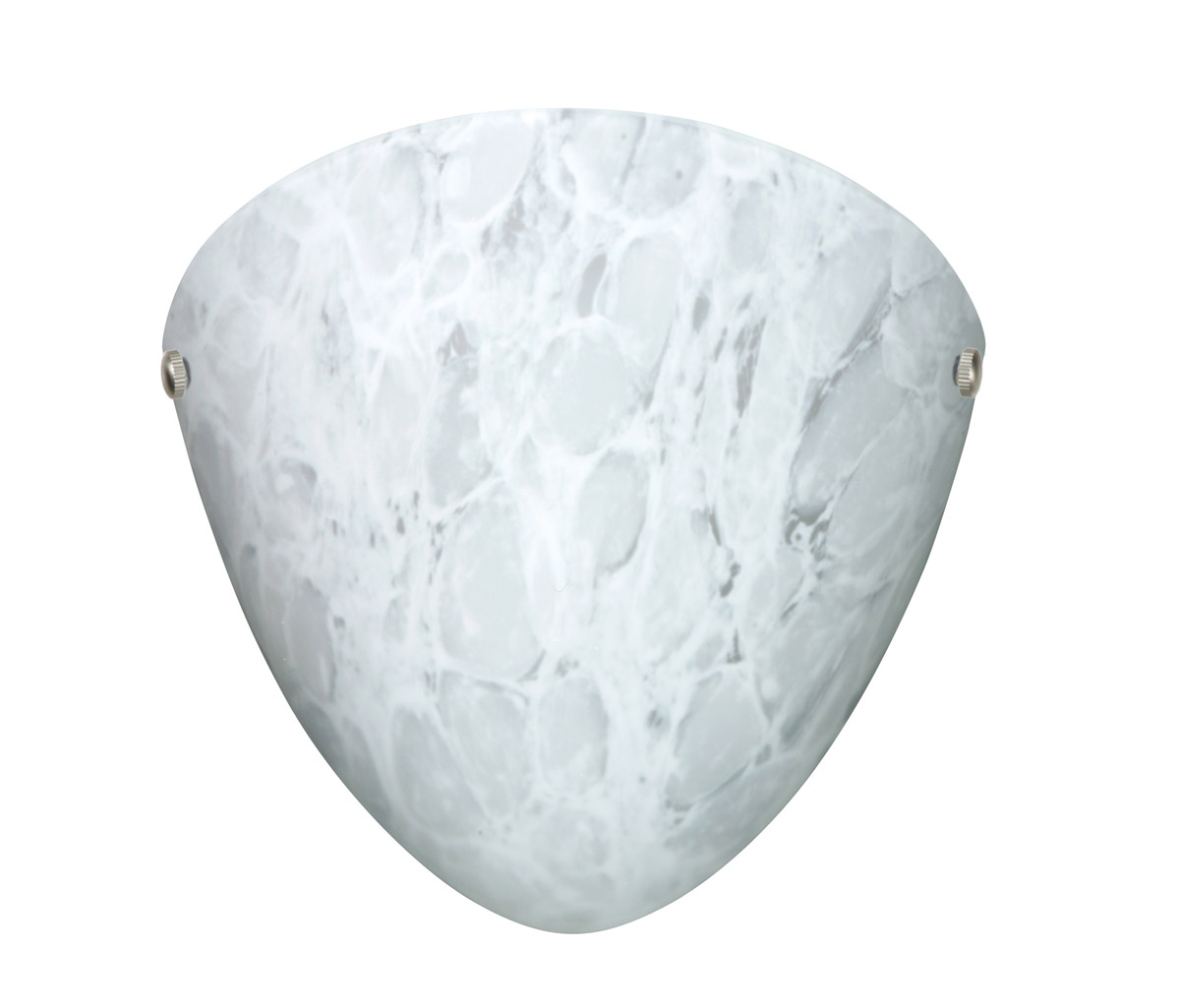 Kailee 1 Light 10 inch Satin Nickel ADA Wall Sconce Wall Light in Incandescent, Carrera Glass