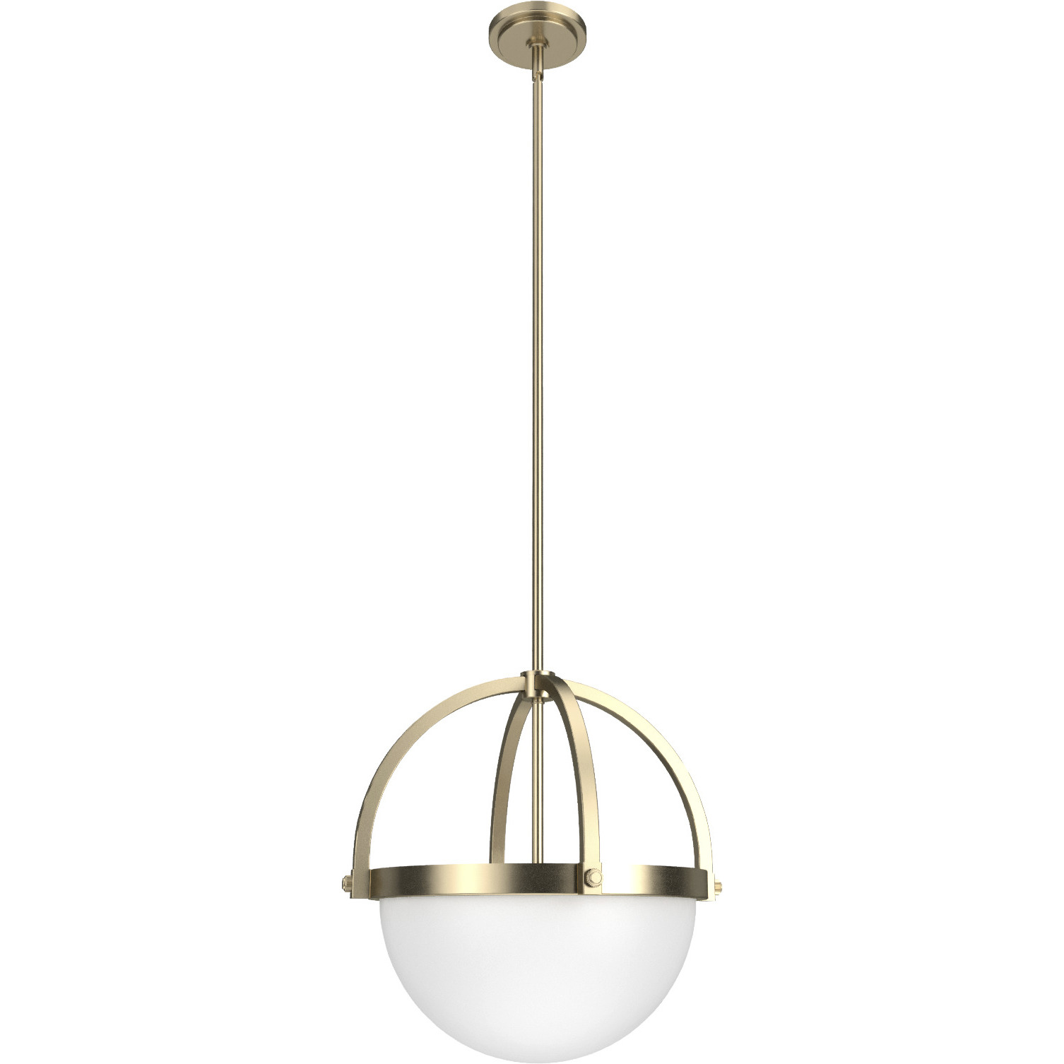 Wedgefield 3 Light 16.75 inch Alturas Gold Pendant Ceiling Light