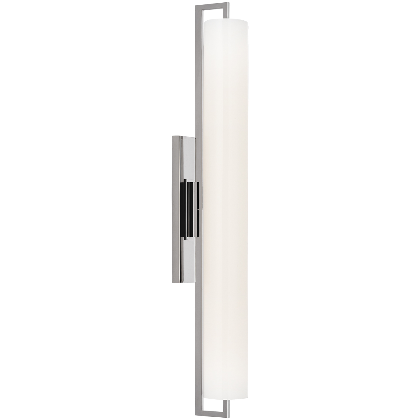 Ian K. Fowler Bowen LED 3 inch Polished Nickel Linear Bath Sconce Wall Light