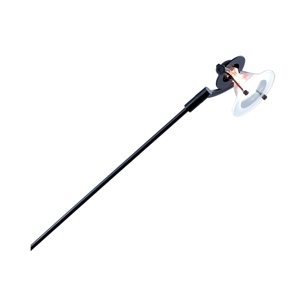 Series 149 50 watt 3.25 inch Black Arclight Wall Light, Clamp Mount