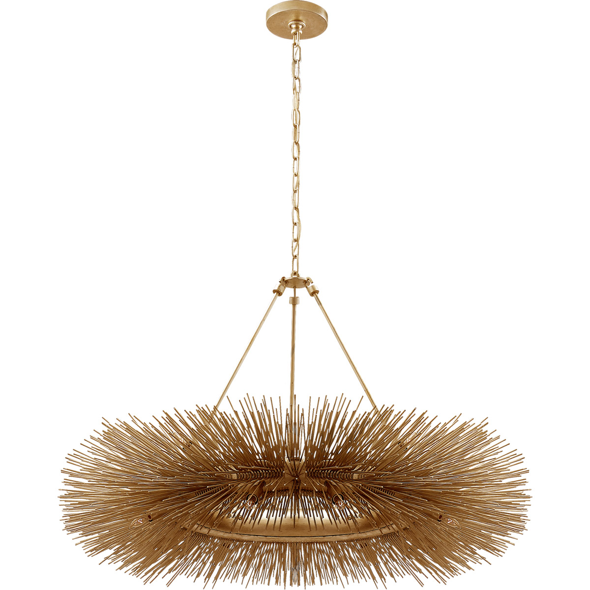 Kelly Wearstler Strada 16 Light 40 inch Gild Ring Chandelier Ceiling Light