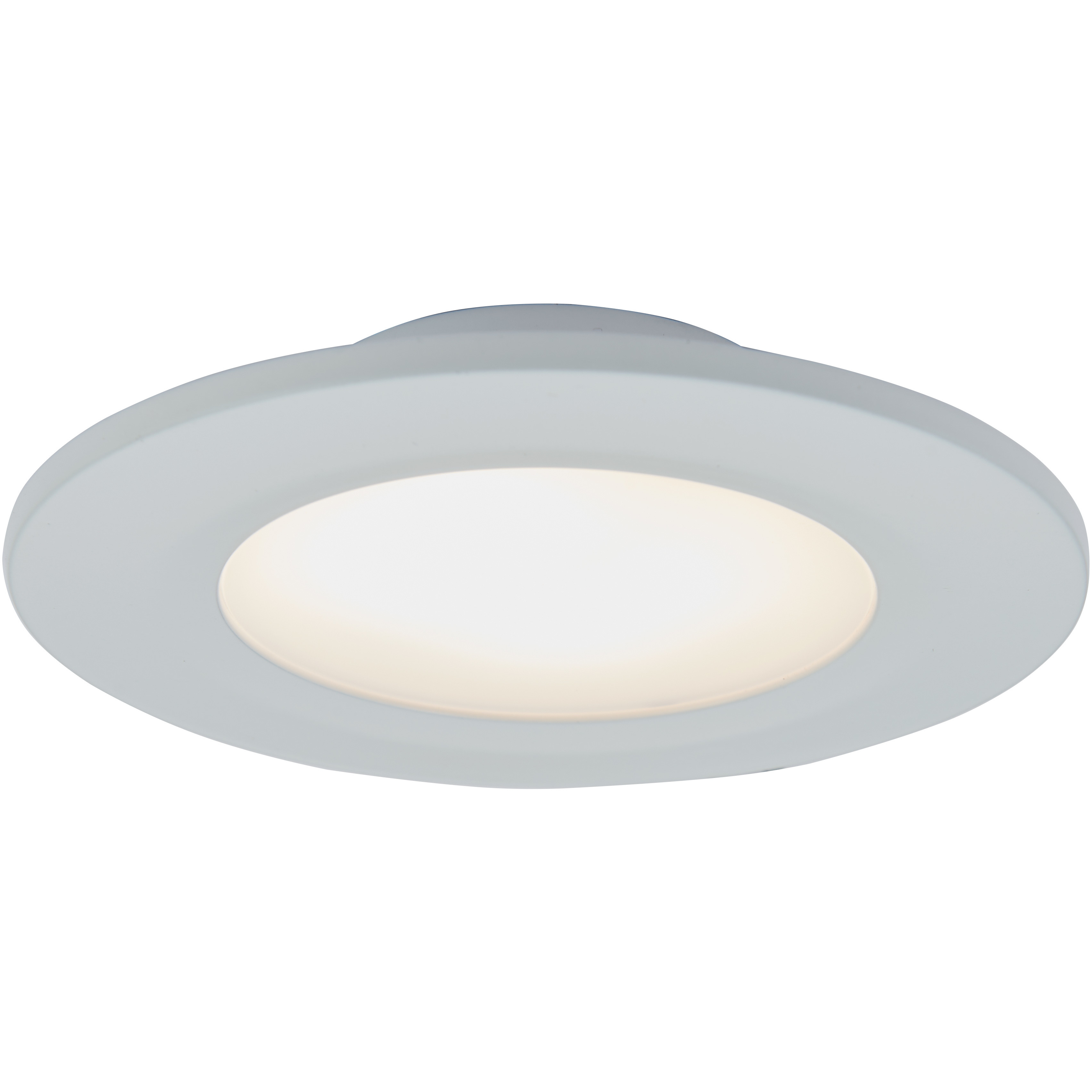 Button LED 4.5 inch White Flush Mount Ceiling Light